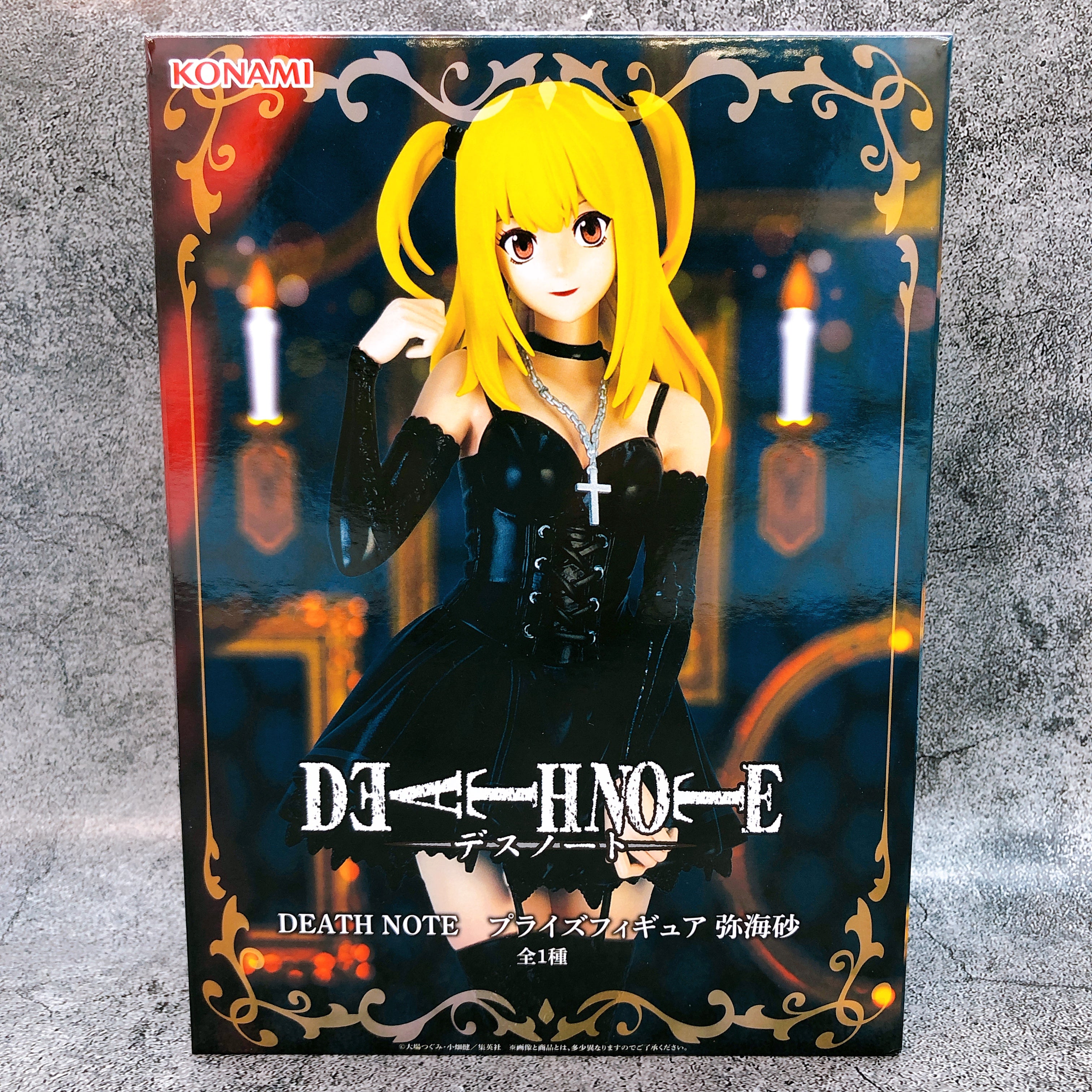 DEATH NOTE Misa Amane Figure Konami Japan AUTHENTIC FASTSHIP Sealed NEW