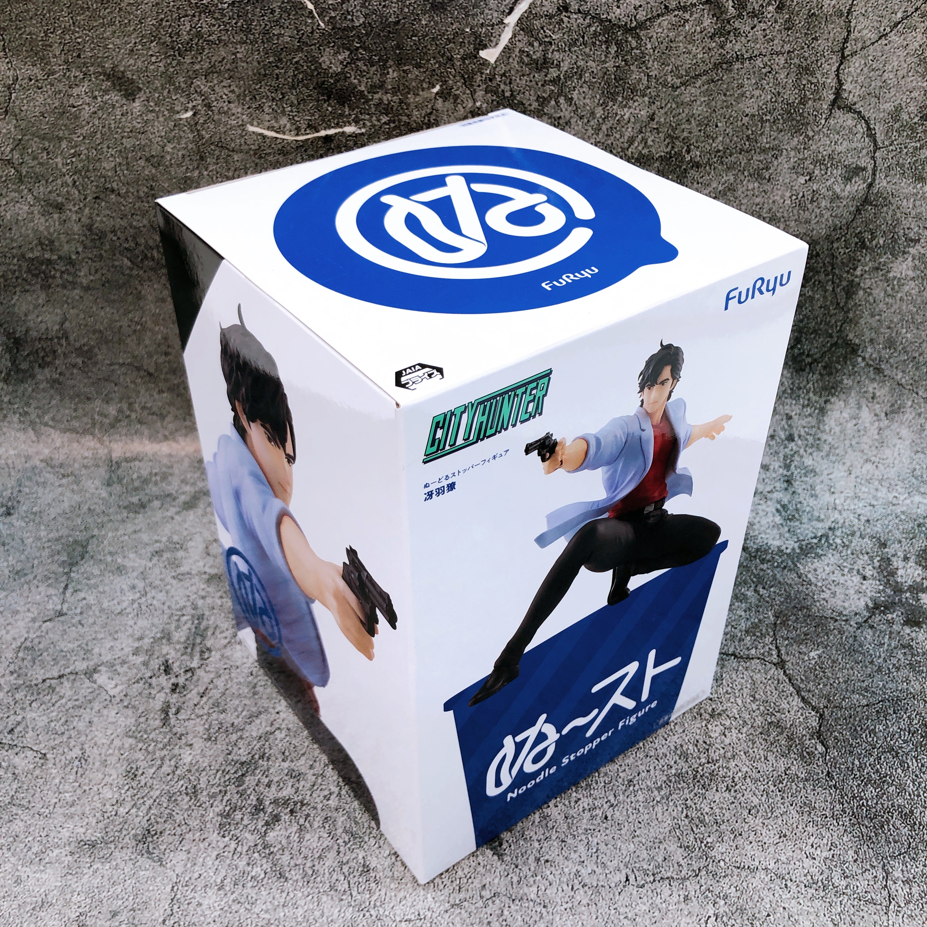 City Hunter Ryo Saeba Noodle Stopper Figure FuRyu Japan AUTHENTIC FASTSHIP NEW