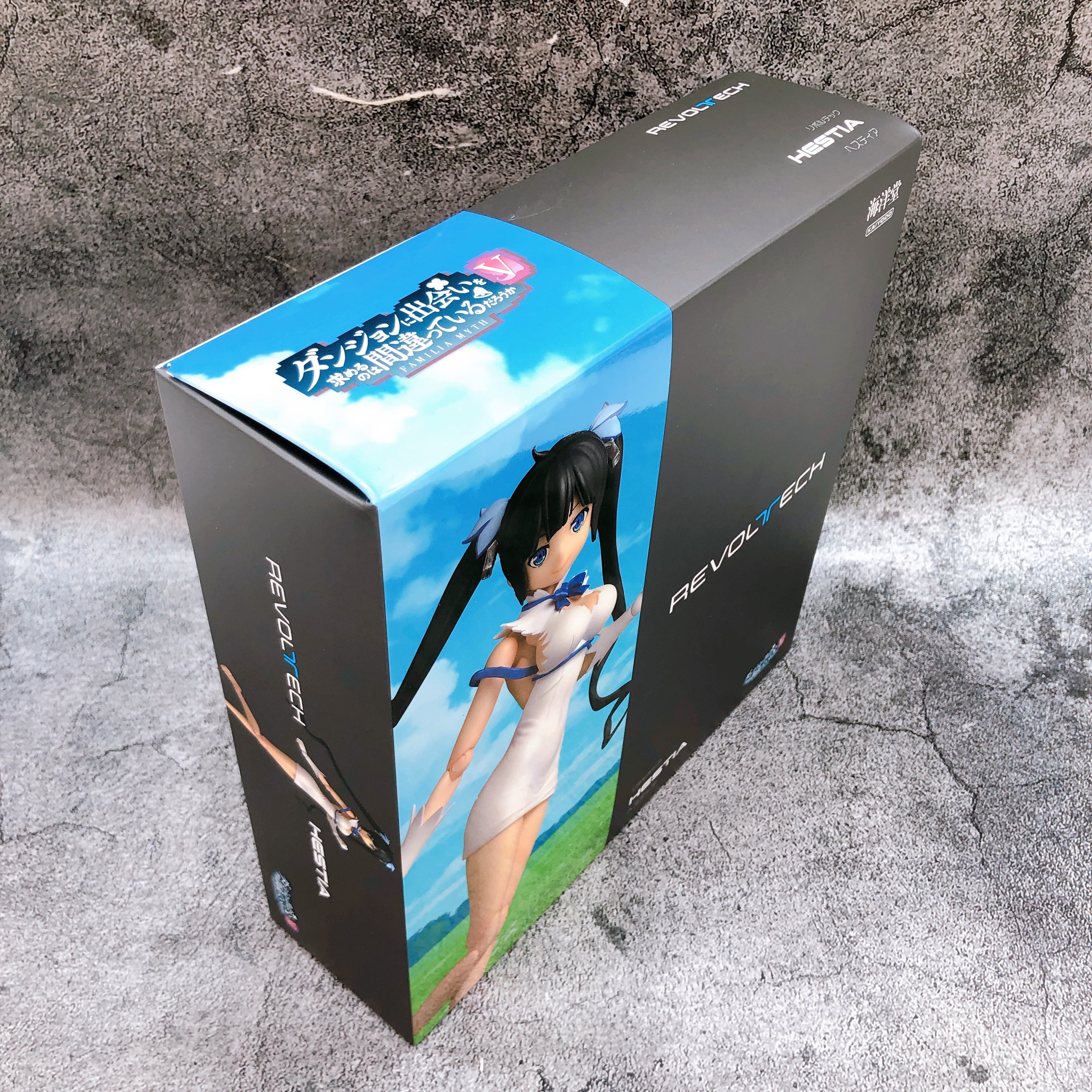 Danmachi Hestia Revoltech Action Figure Kaiyodo Japan AUTHENTIC Sealed