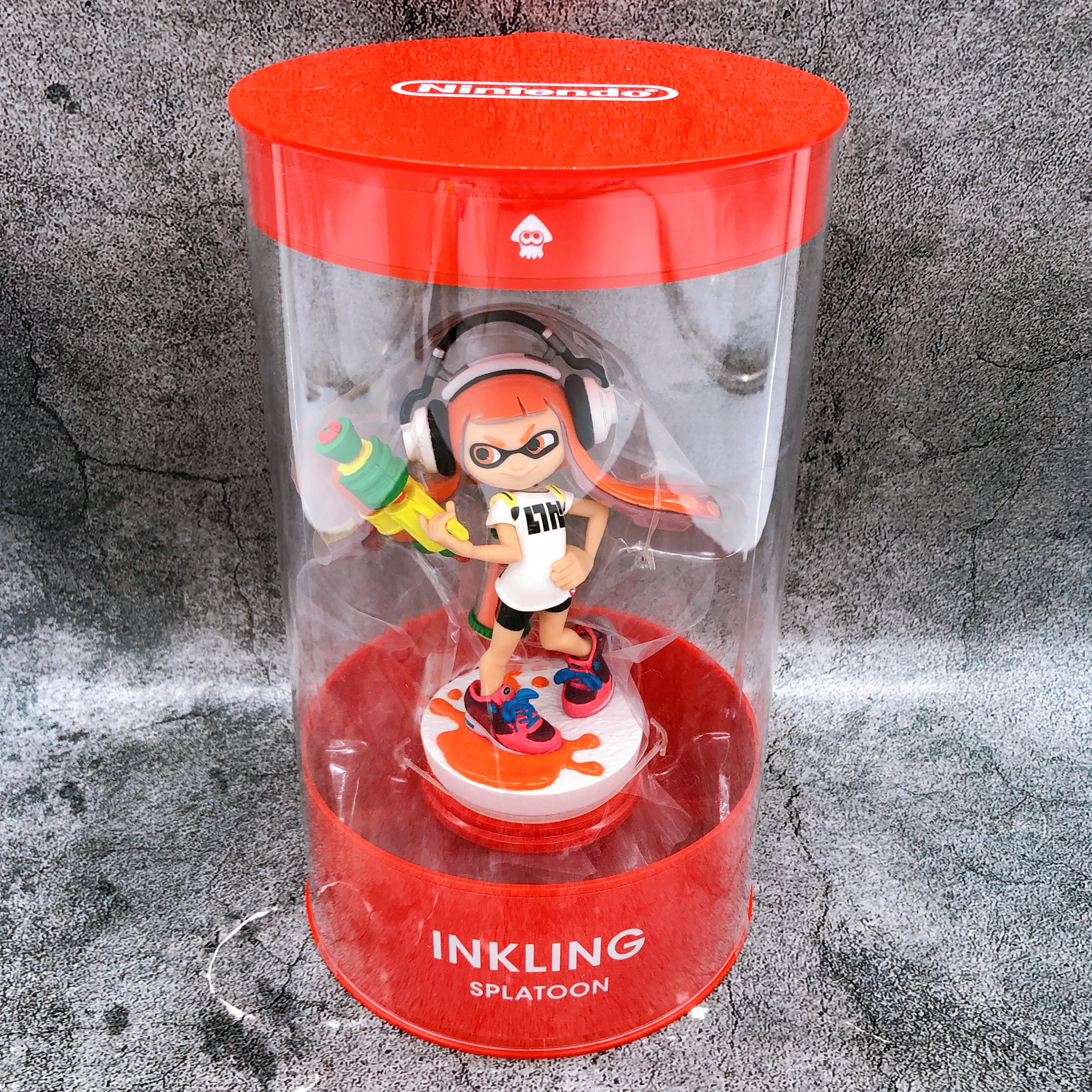 Splatoon Inkling Statue Figure Nintendo TOKYO AUTHENTIC FASTSHIP Sealed NEW