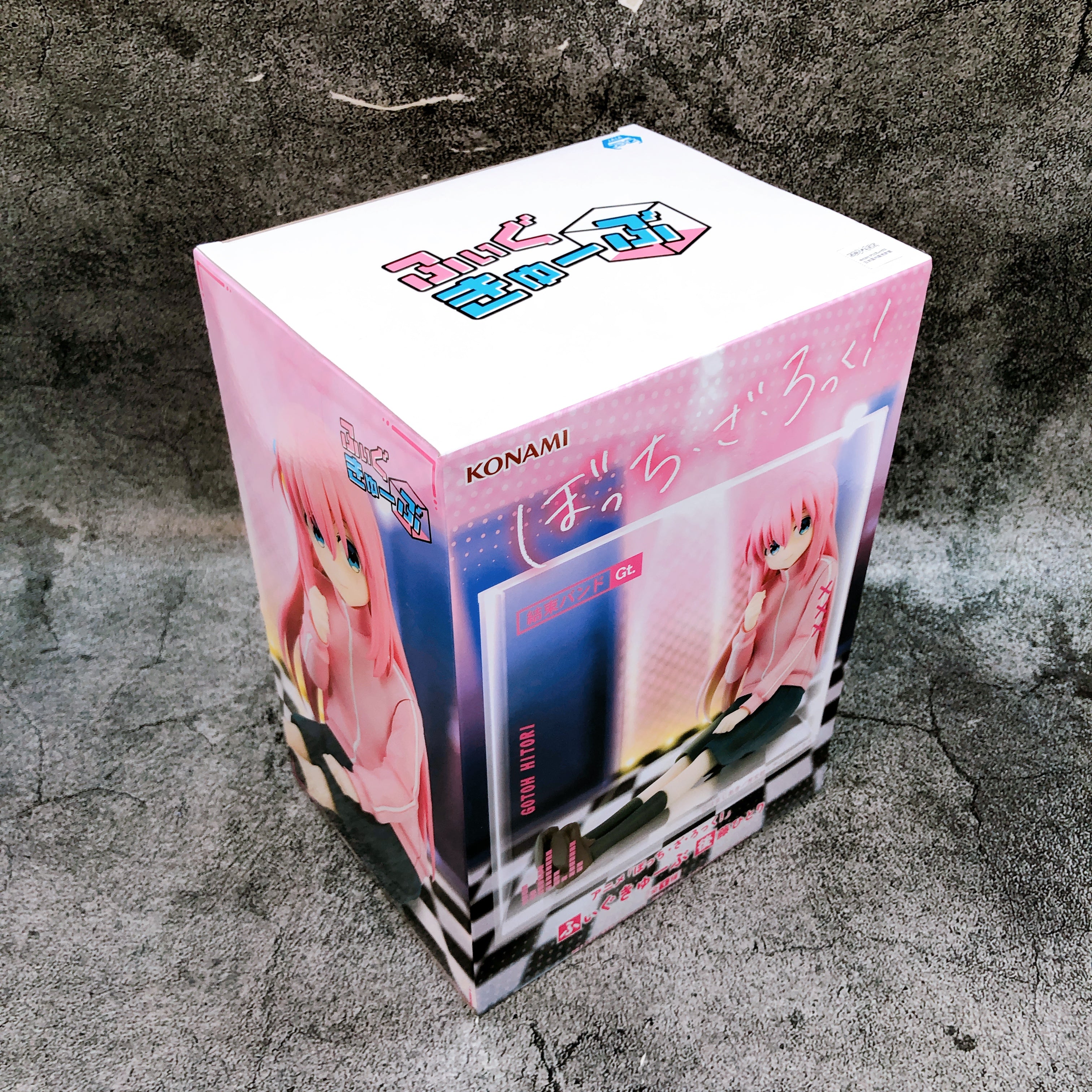 Bocchi the Rock! Hitori Gotoh Fig Cube Konami Japan AUTHENTIC FASTSHIP Sealed