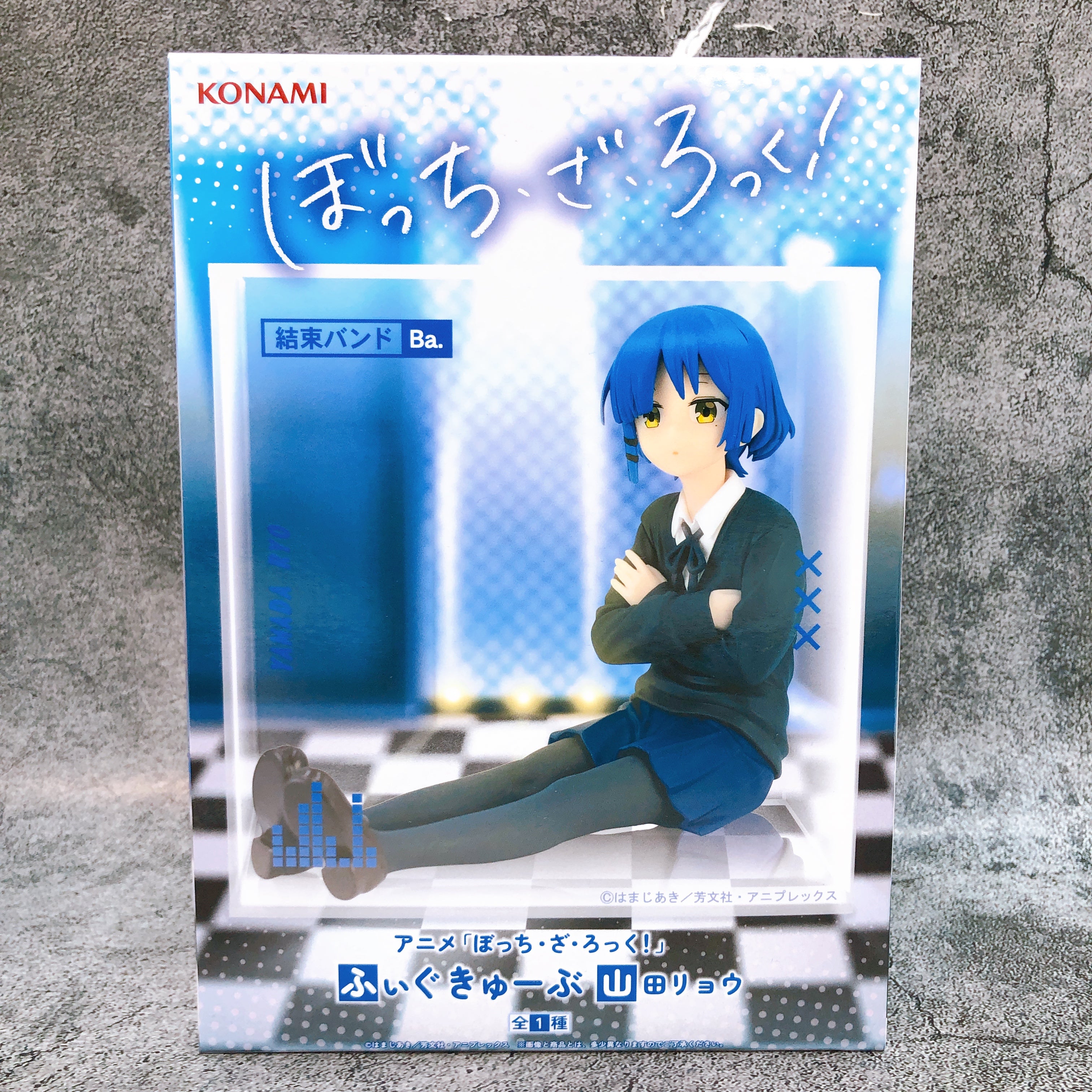 Bocchi the Rock! Ryo Yamada Fig Cube Konami Japan AUTHENTIC FASTSHIP Sealed NEW