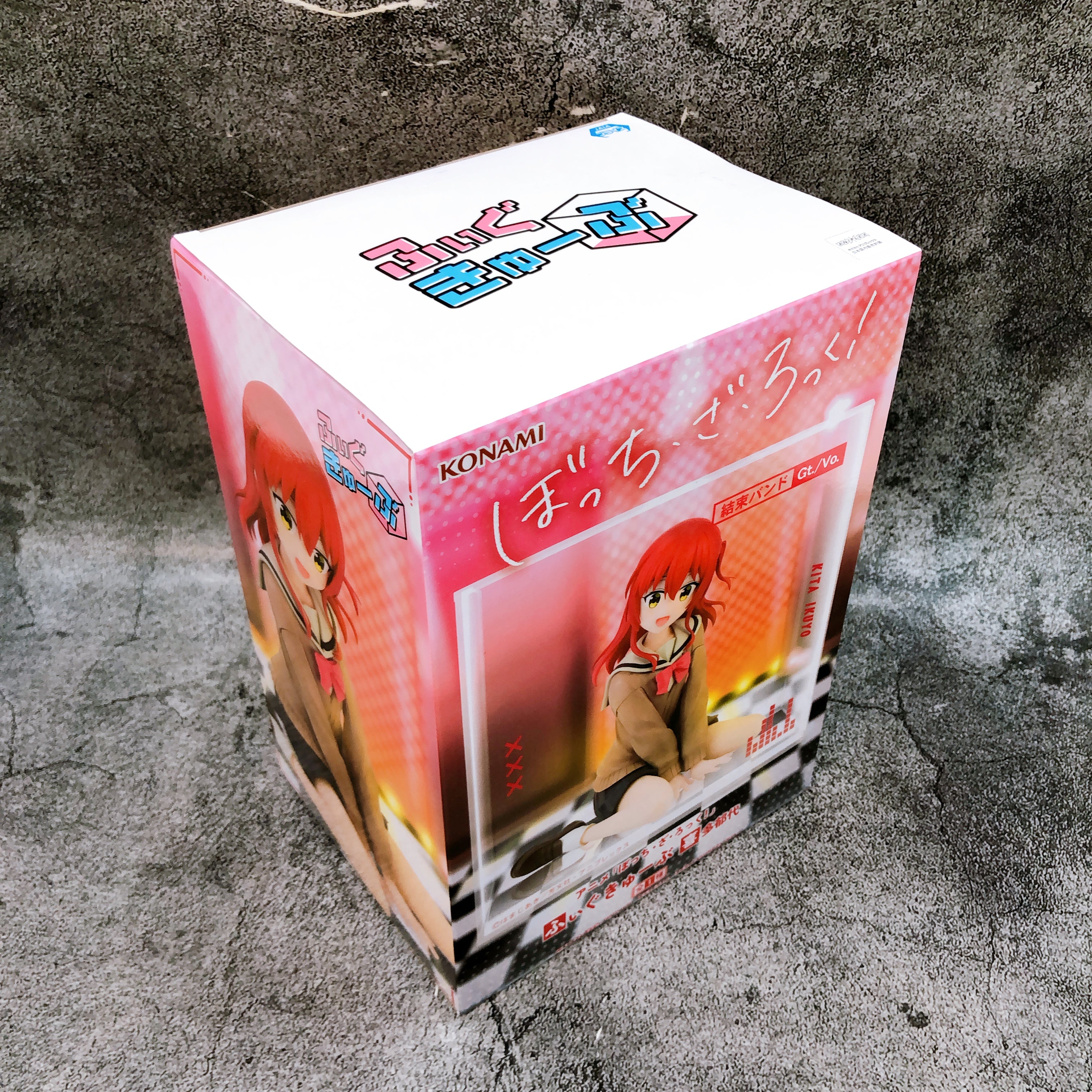 Bocchi the Rock! Ikuyo Kita Fig Cube Konami Japan AUTHENTIC FASTSHIP Sealed
