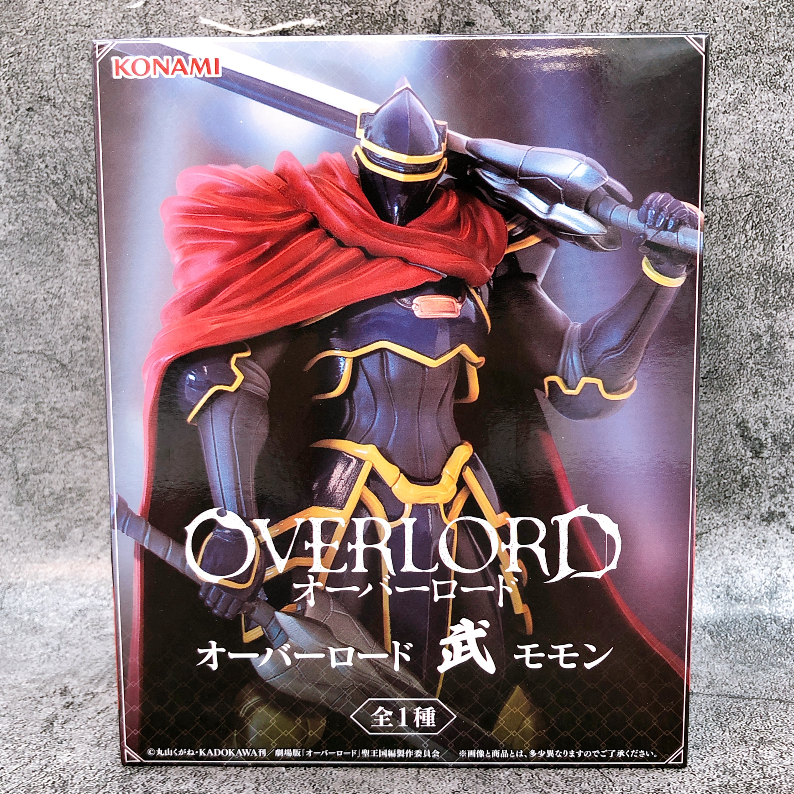 Overlord Warrior Momon Figure Konami Japan AUTHENTIC FASTSHIP Sealed NEW