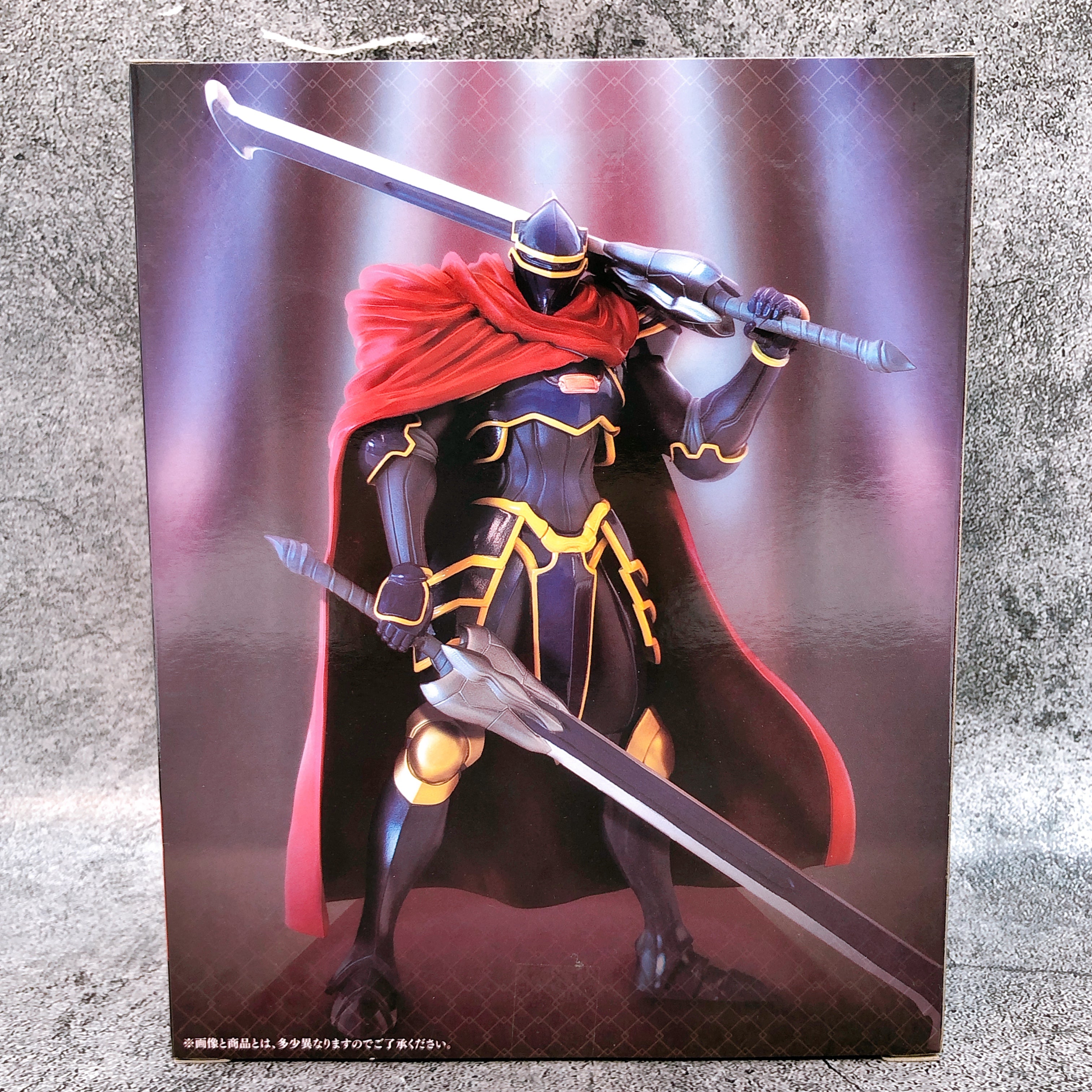 Overlord Warrior Momon Figure Konami Japan AUTHENTIC FASTSHIP Sealed NEW