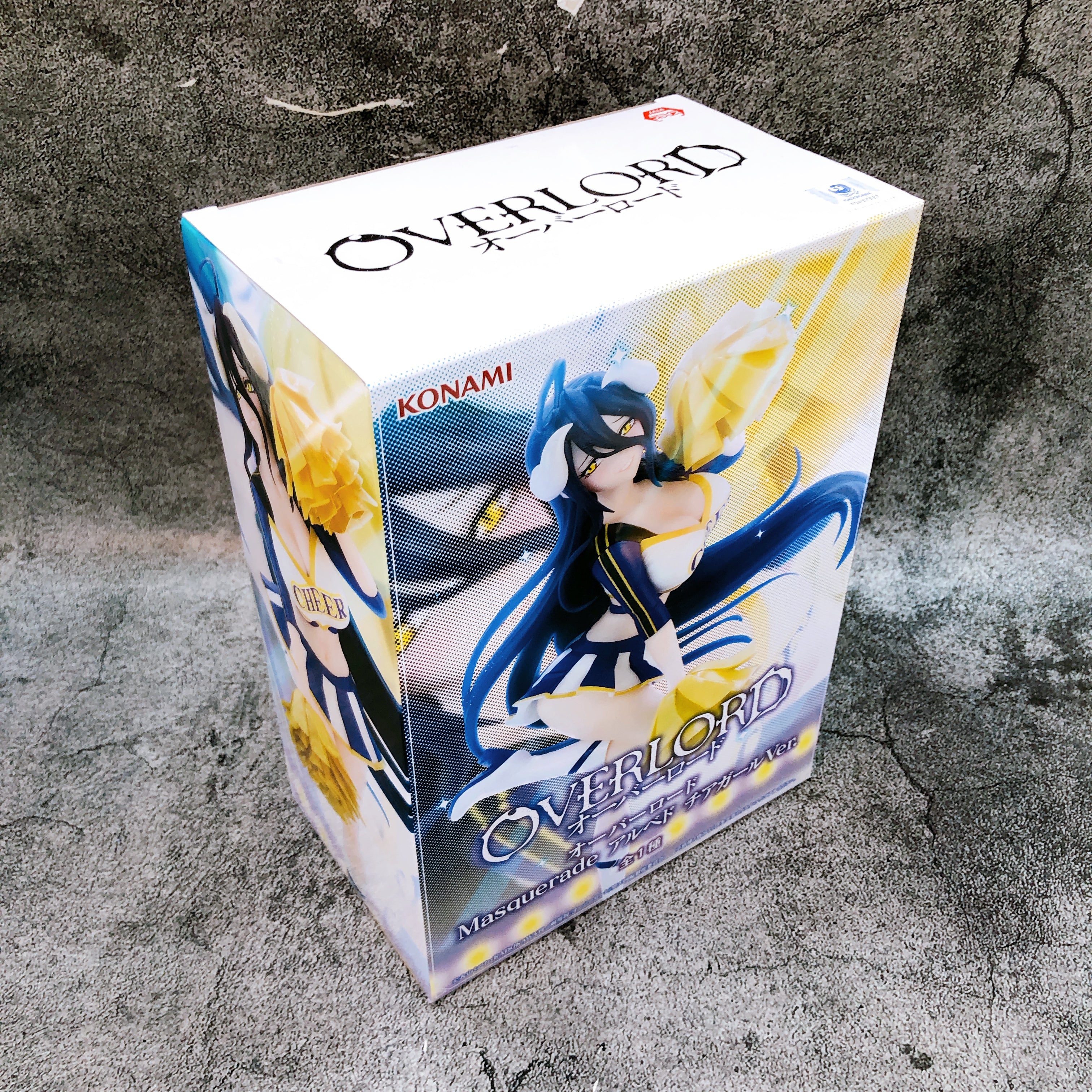 Overlord Albedo Cheerleader Ver. Masquerade Figure Konami Japan AUTHENTIC Sealed