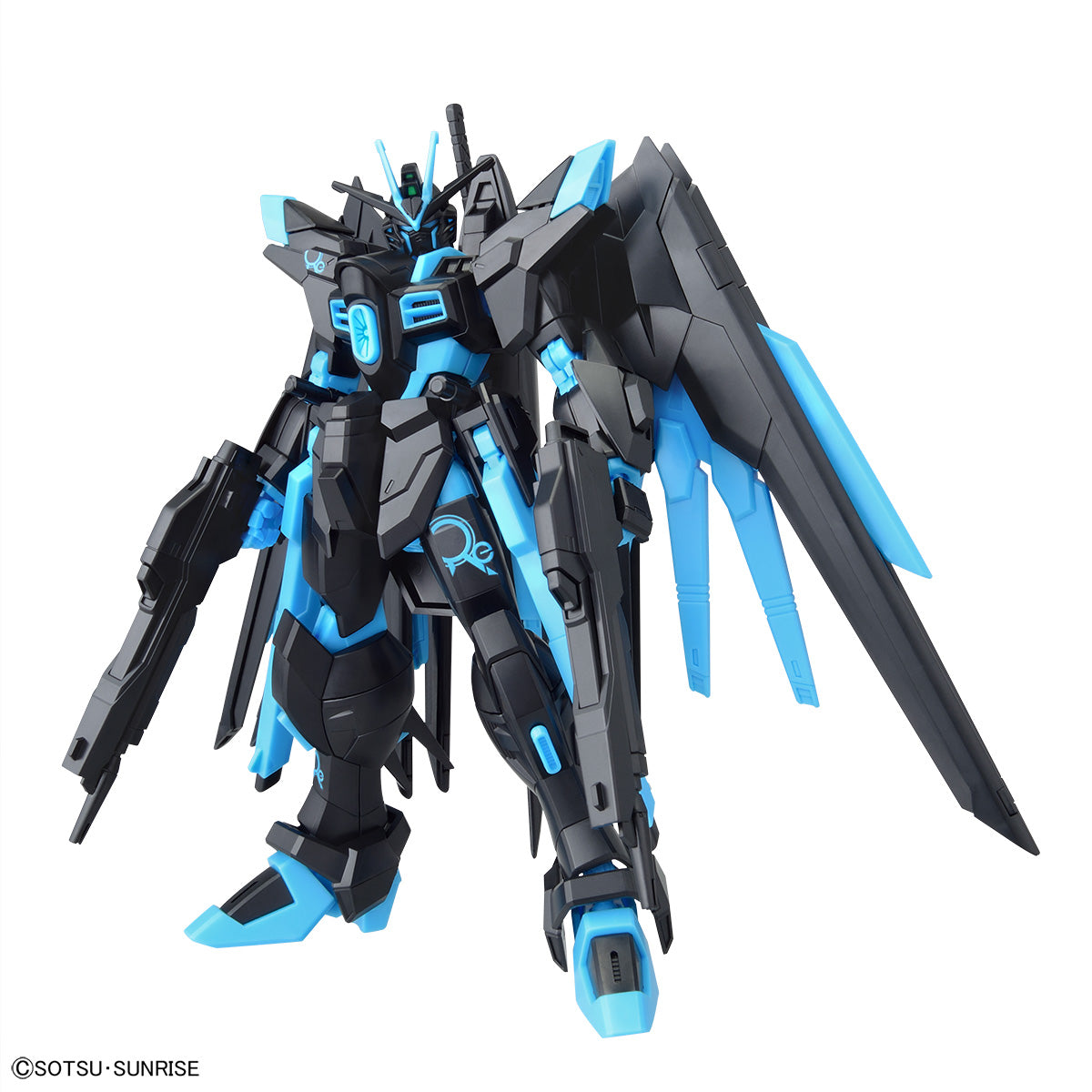 HG 1/144 Mighty Strike Freedom Gundam Recirculation Color Neon Blue Limited Kit