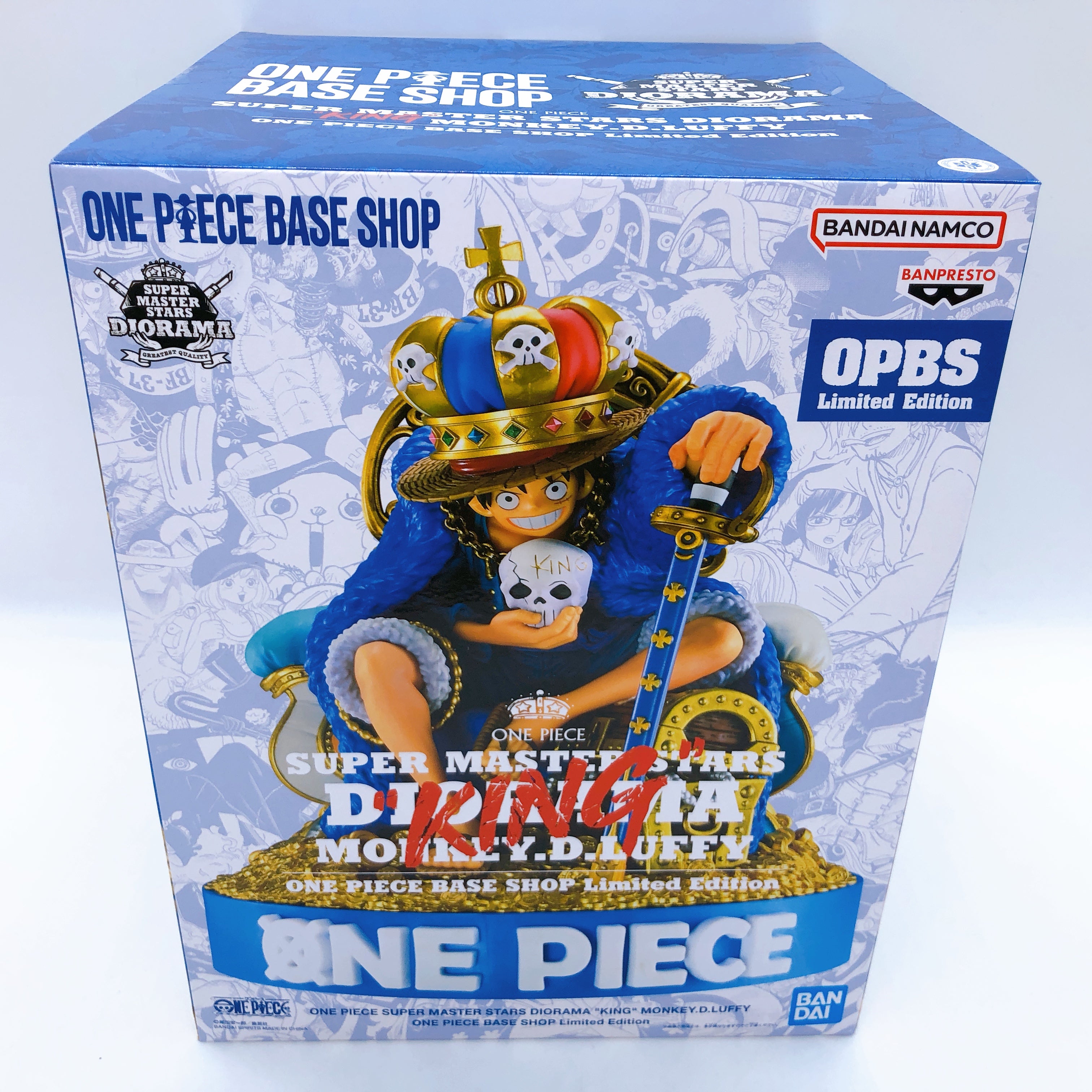 One Piece SUPER MASTER STARS DIORAMA King Monkey D. Luffy Limited Edition NEW