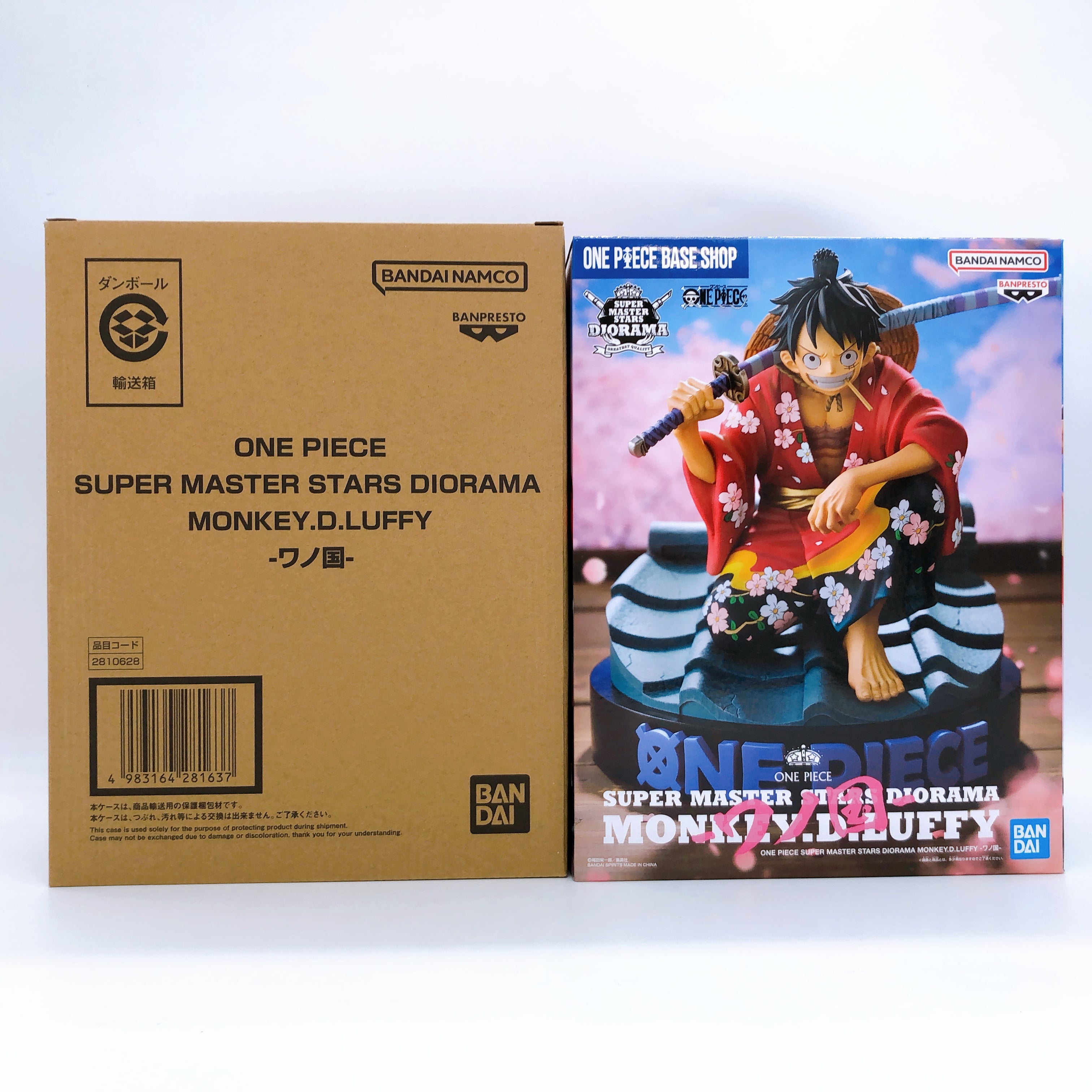 One Piece SUPER MASTER STARS DIORAMA Monkey D. Luffy Wano Country BANDAI Japan