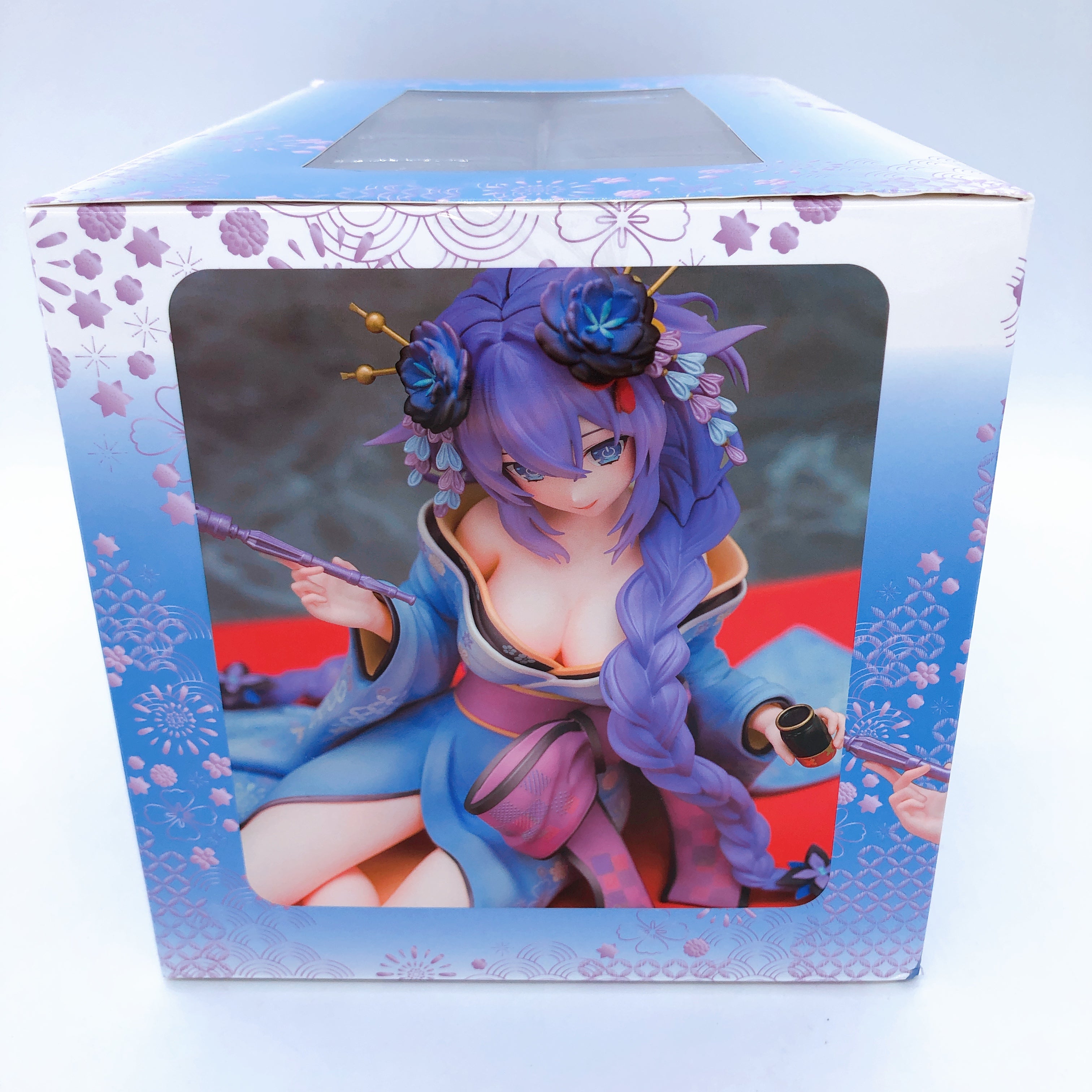 Senran Nin Nin Ninja Taisen Neptune Purple Heart Kimono Ver. 1/7 Scale Figure