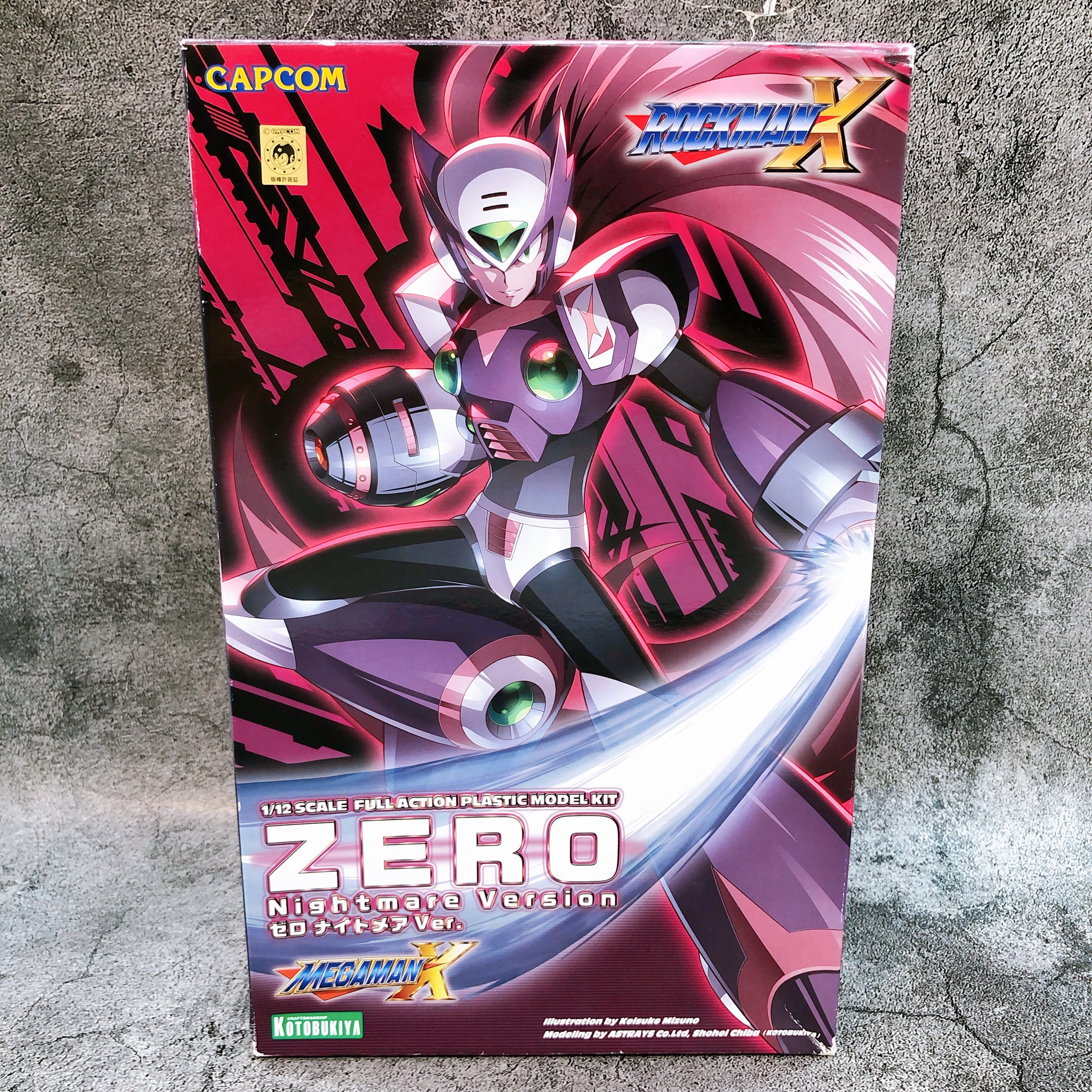 Mega Man X Zero Nightmare Ver. 1/12 Scale Limited Model Kit 15+ KOTOBUKIYA Japan