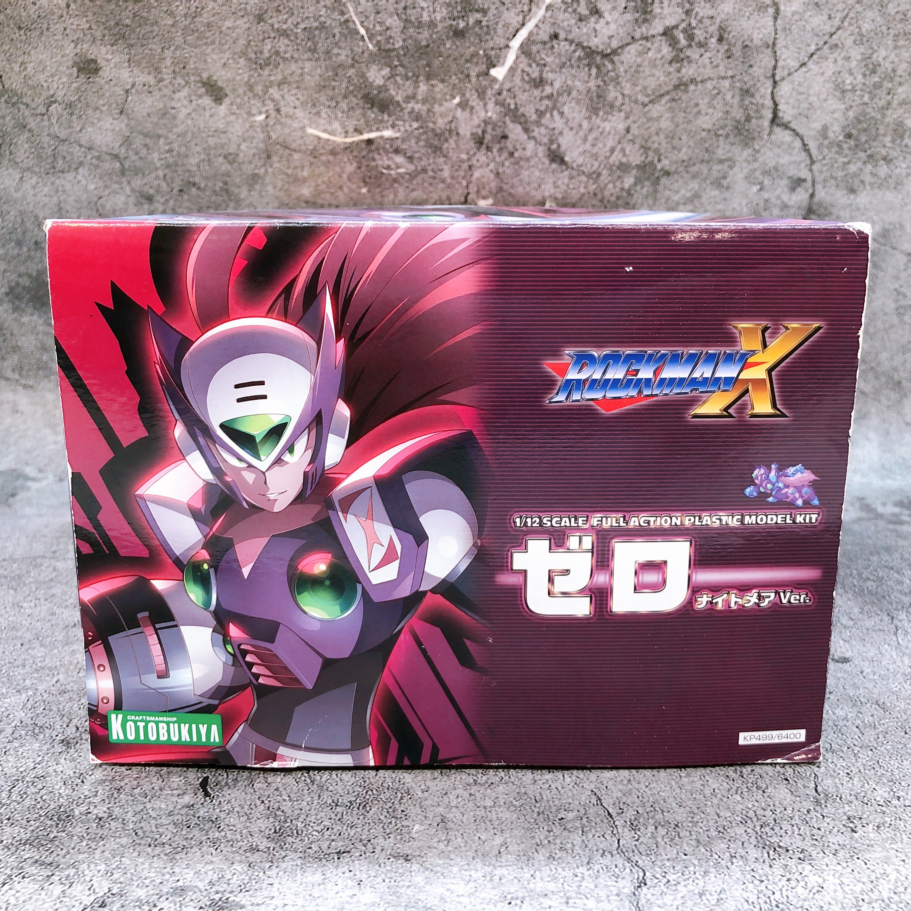 Mega Man X Zero Nightmare Ver. 1/12 Scale Limited Model Kit 15+ KOTOBUKIYA Japan