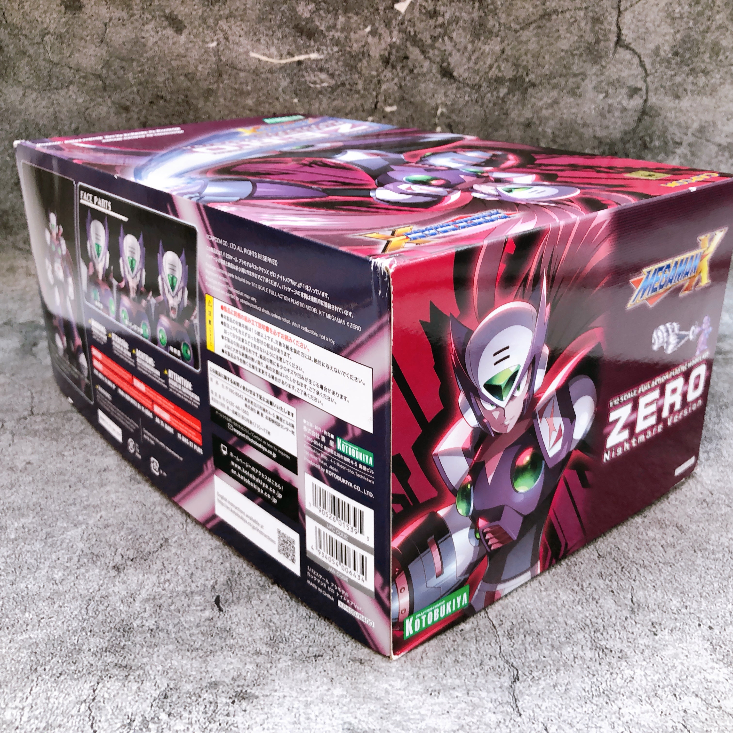 Mega Man X Zero Nightmare Ver. 1/12 Scale Limited Model Kit 15+ KOTOBUKIYA Japan