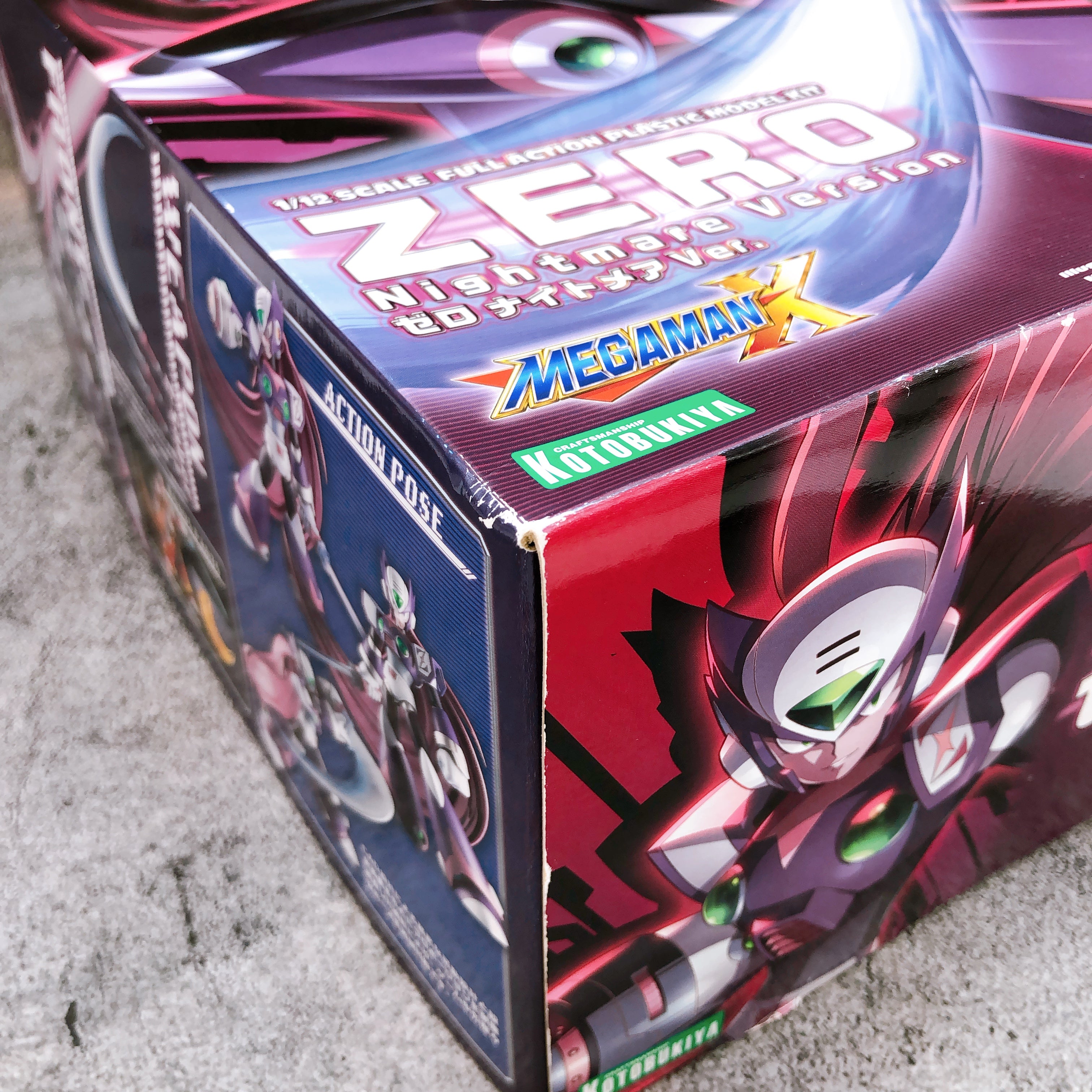 Mega Man X Zero Nightmare Ver. 1/12 Scale Limited Model Kit 15+ KOTOBUKIYA Japan