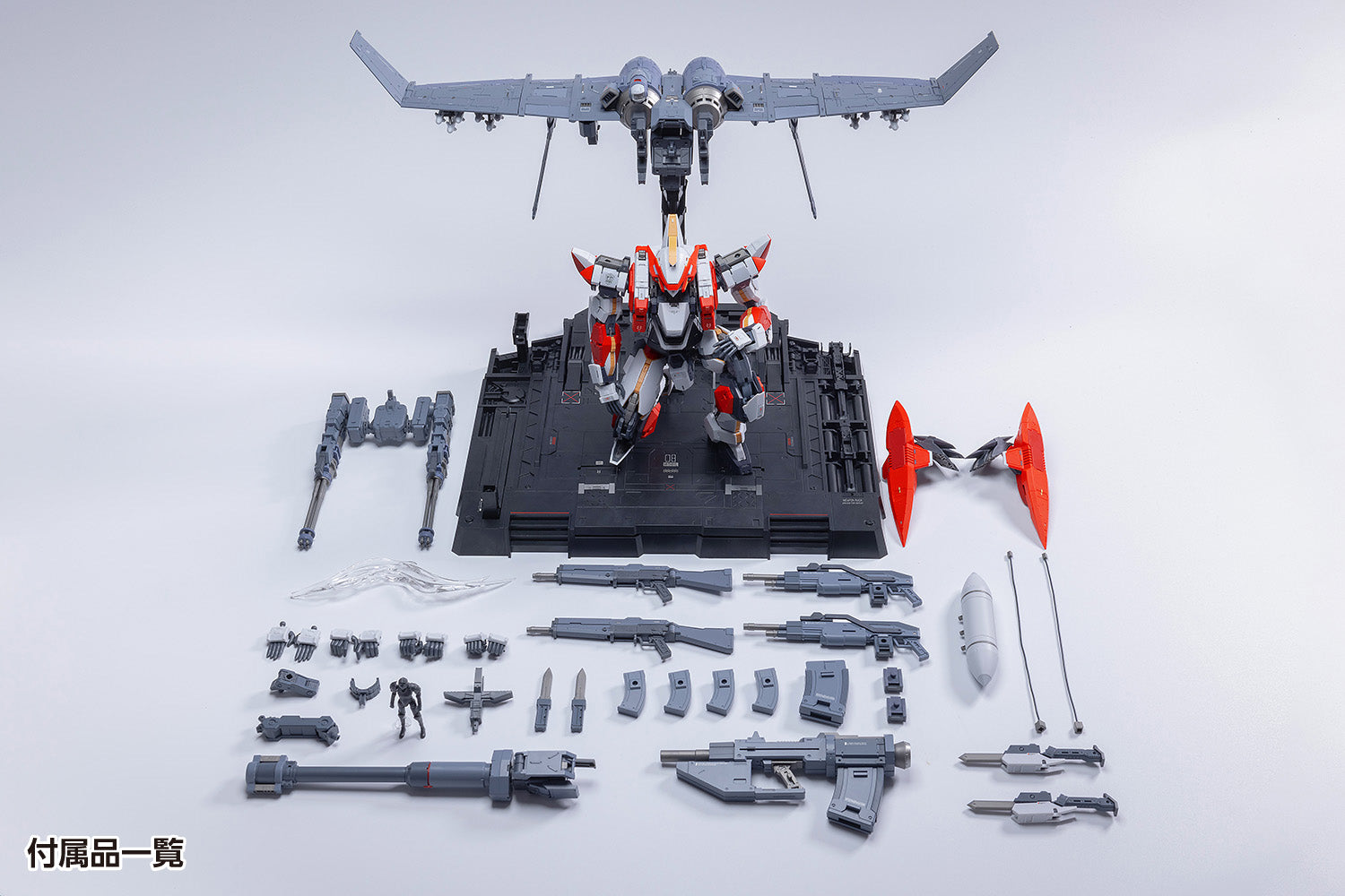 WAVE 1/35 ARX-8 Laevatein & XL-3 Booster Full Metal Panic Kit 15+ Orange Cat NEW