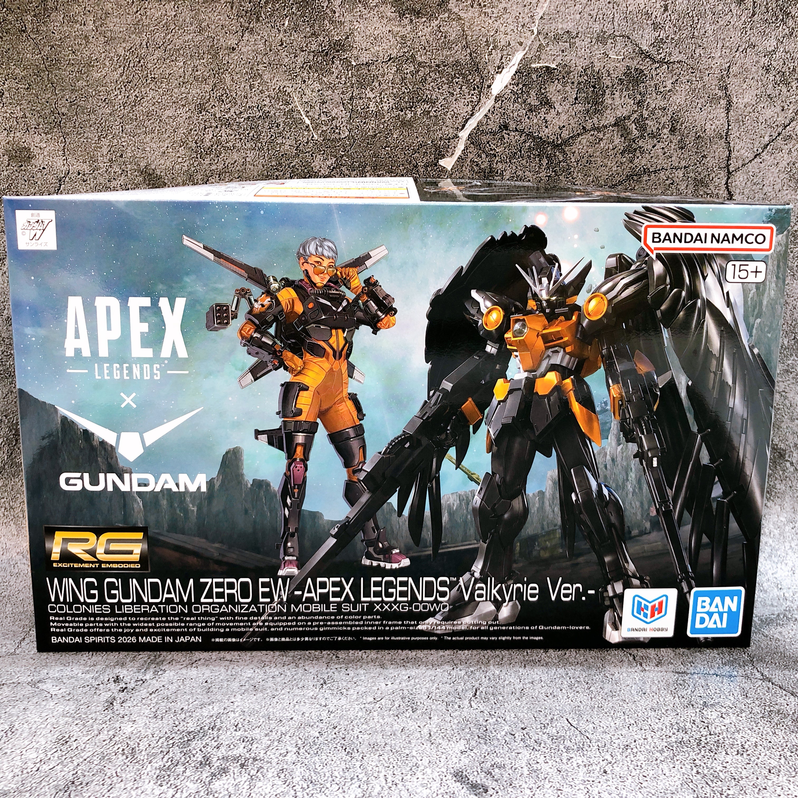 RG 1/144 Wing Gundam Zero EW APEX LEGENDS Valkyrie Ver. Kit 15+ Premium Bandai