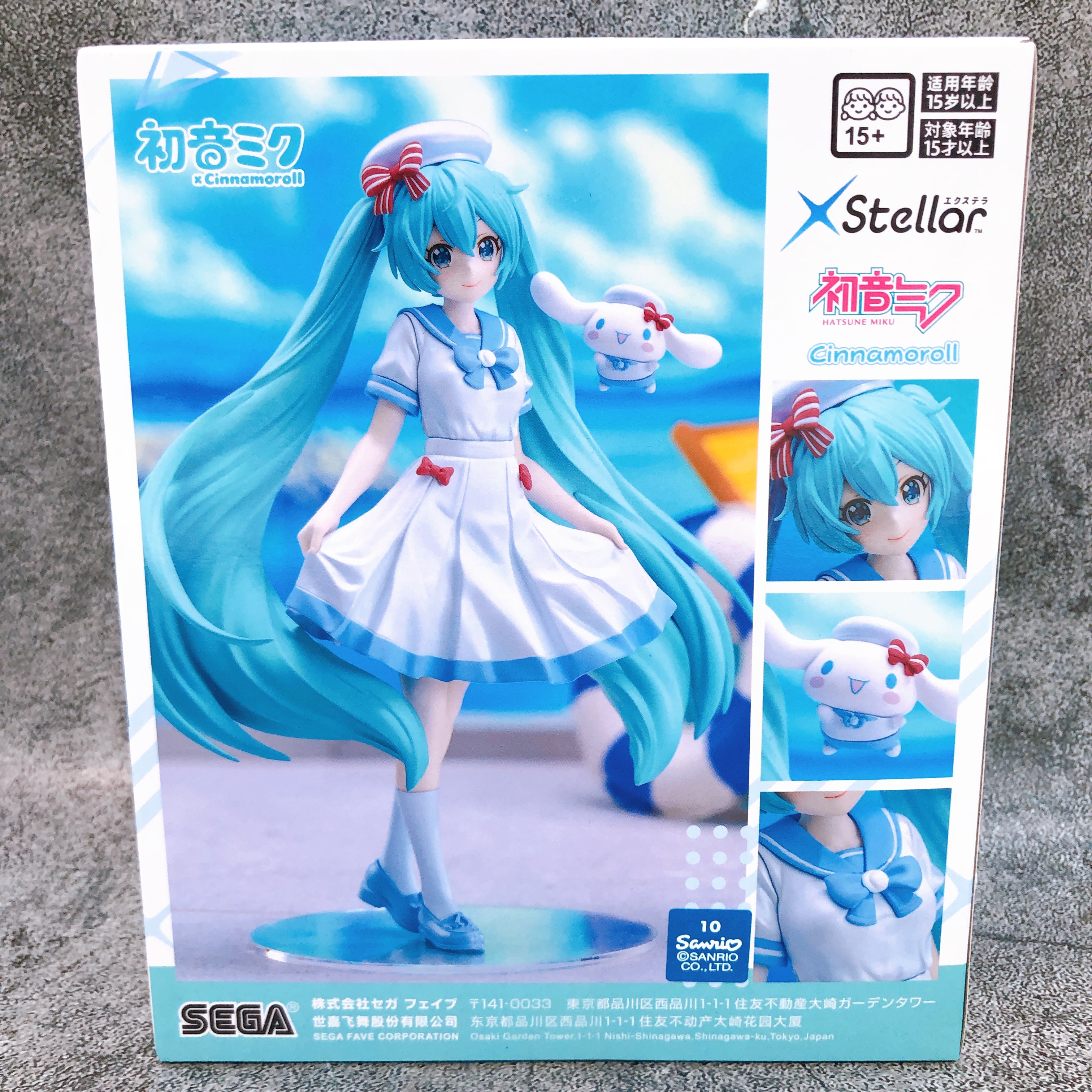 Hatsune Miku X Cinnamoroll Hatsune Miku Summer Ver. XStellar SEGA Japan 15+