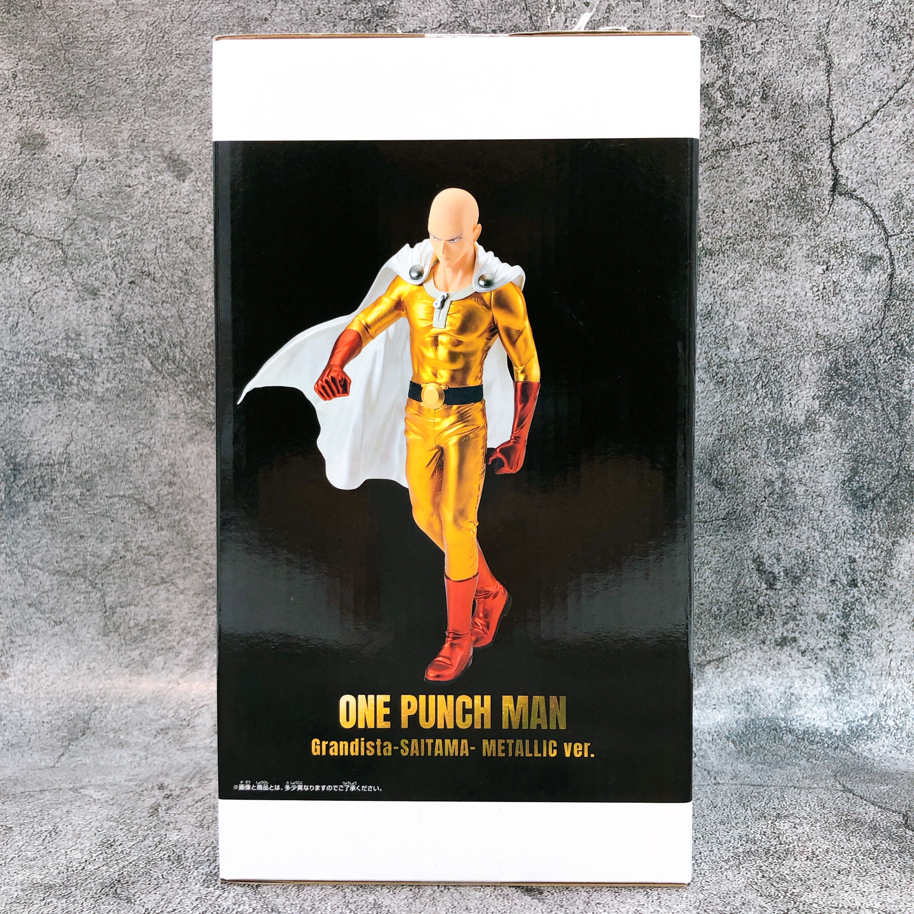 One Punch Man Saitama METALLIC ver. Grandista Figure BANPRESTO Japan AUTHENTIC
