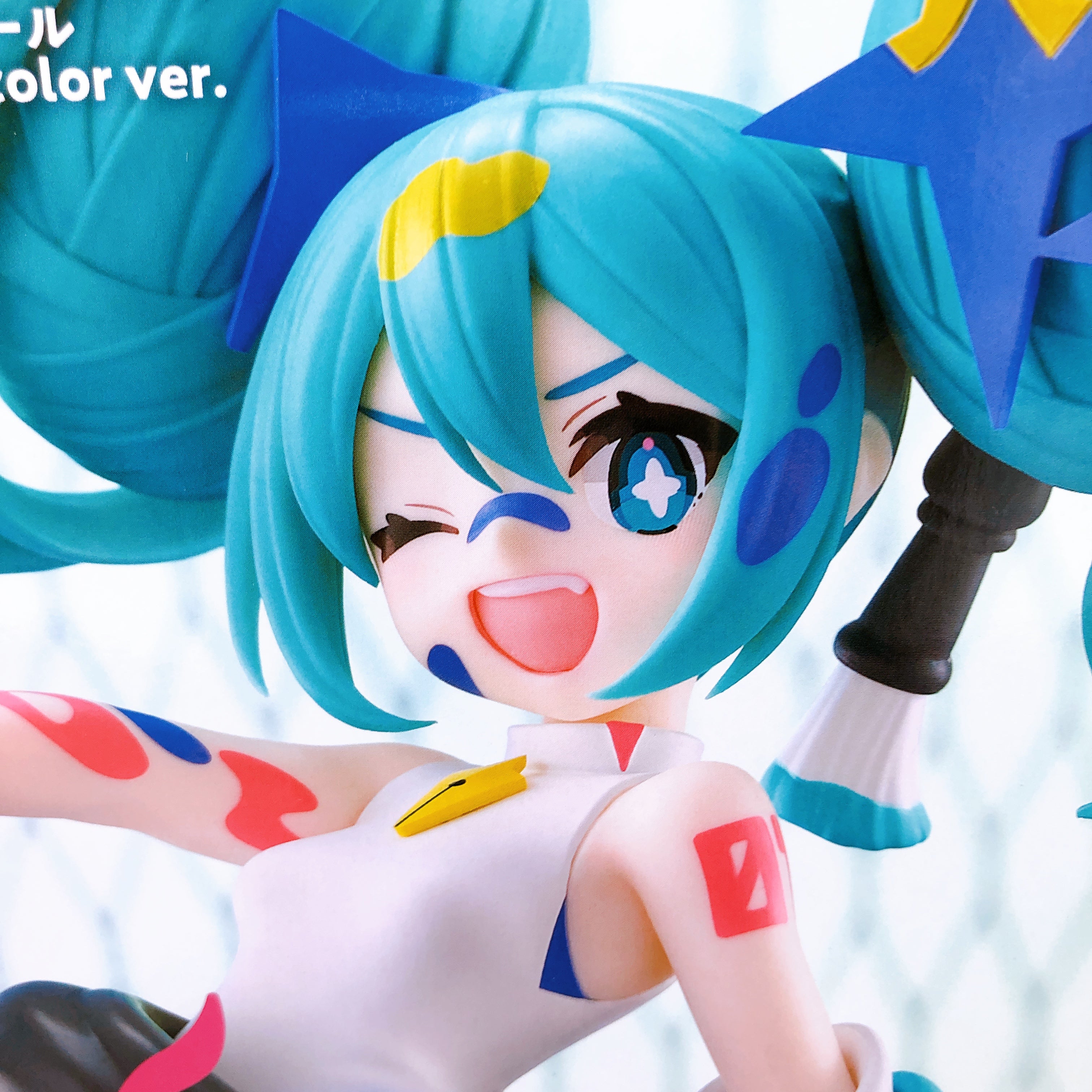 Hatsune Miku Muchute Figure Paint Girl Another color ver. FuRyu Japan