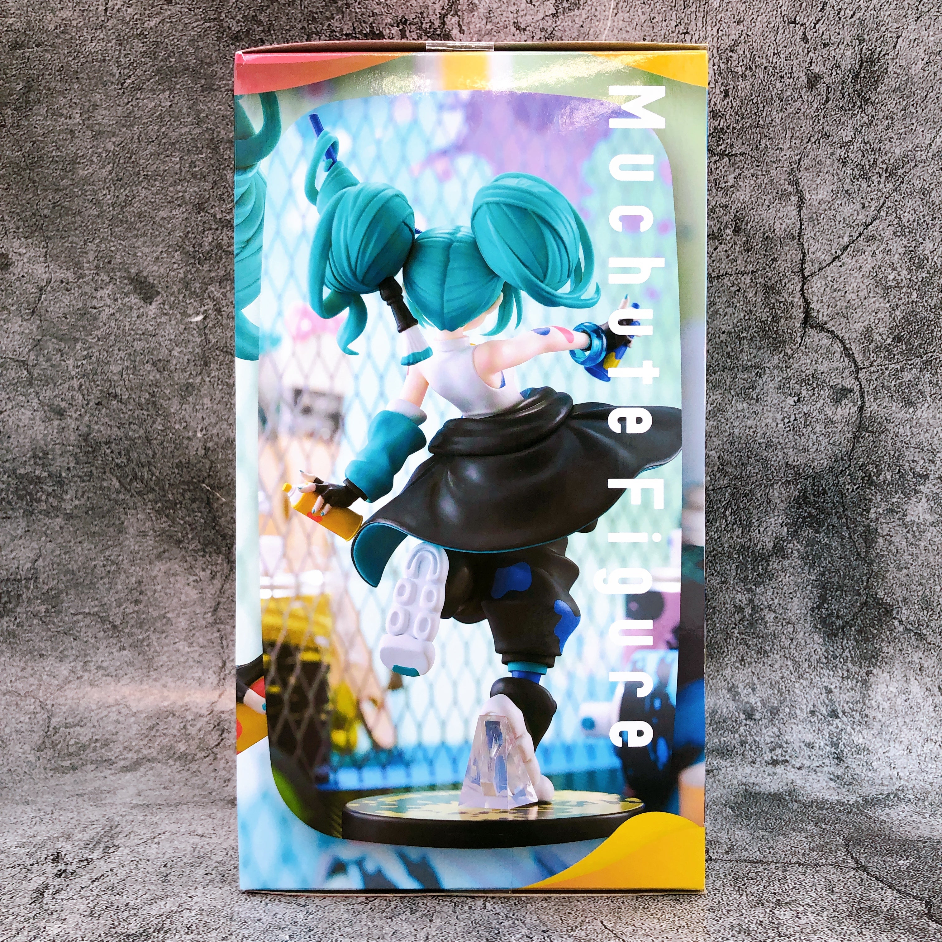 Hatsune Miku Muchute Figure Paint Girl Another color ver. FuRyu Japan