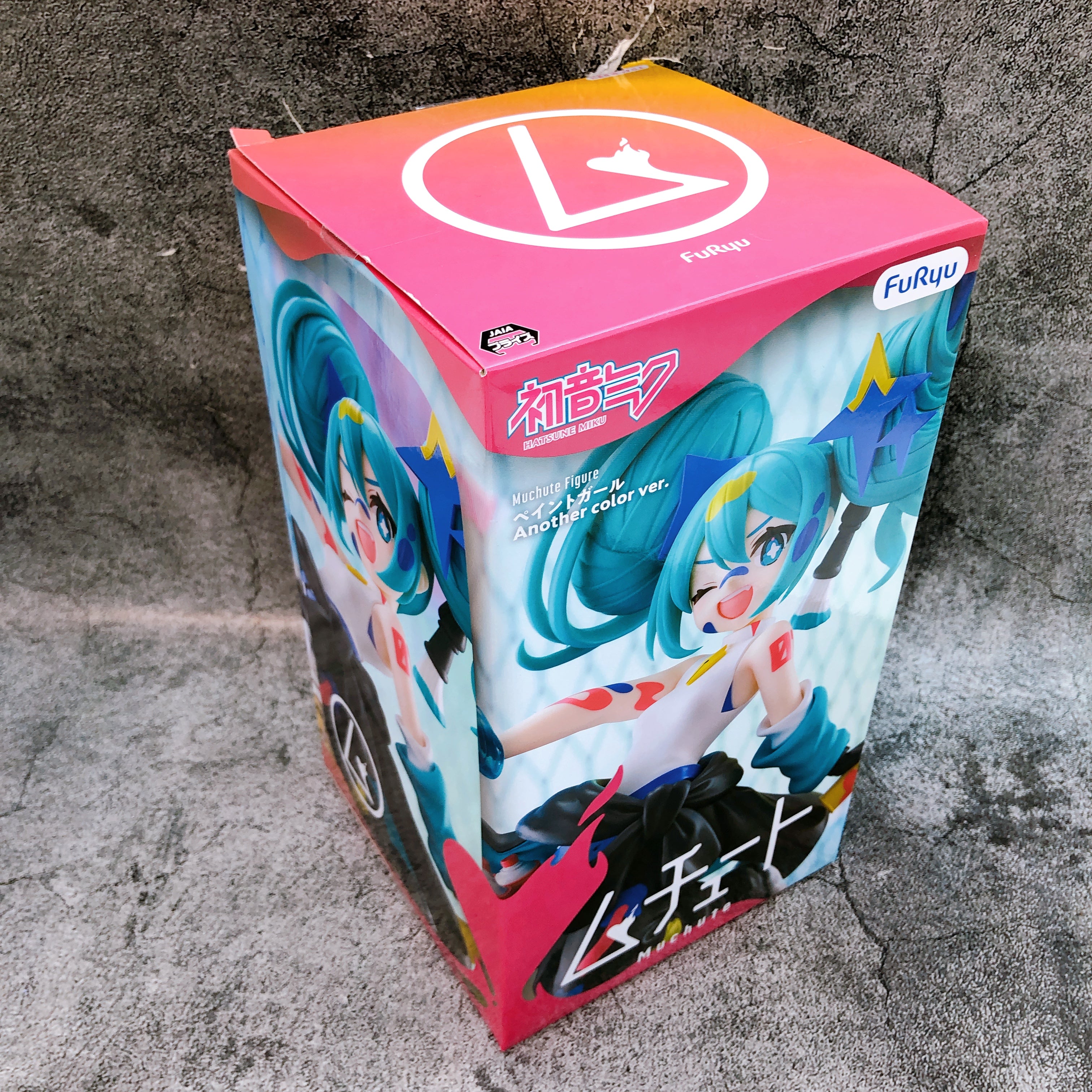 Hatsune Miku Muchute Figure Paint Girl Another color ver. FuRyu Japan