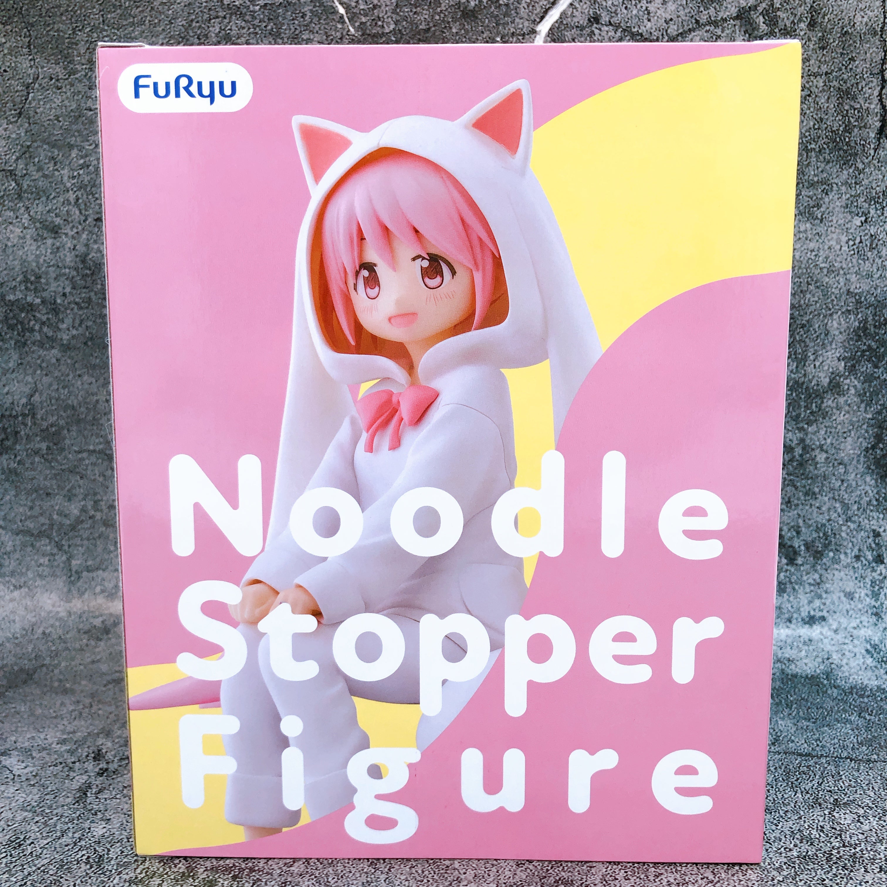 Puella Magi Madoka Magica Madoka Kaname Noodle Stopper Figure FuRyu Japan 15+