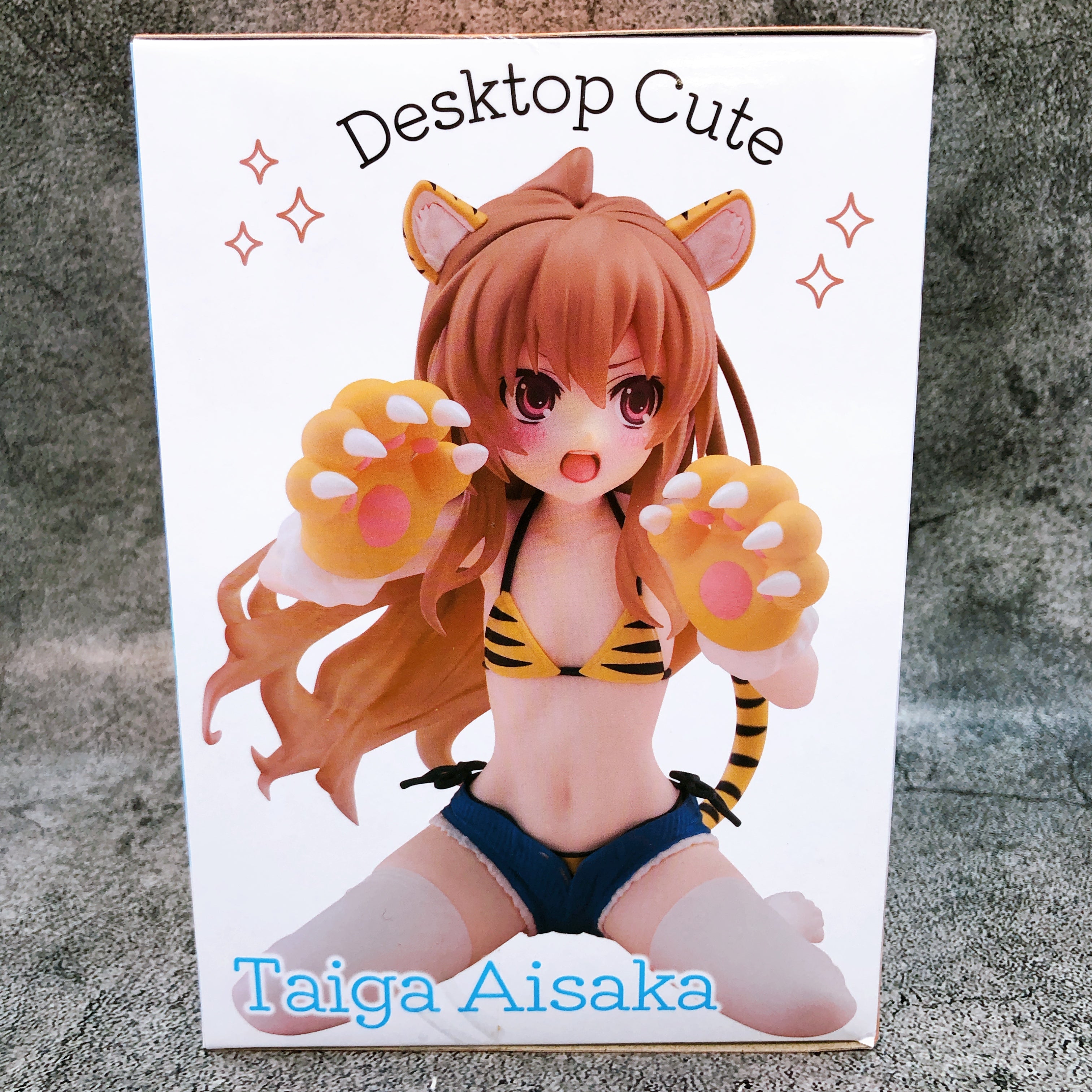 Toradora! Taiga Aisaka Tiger Swimsuit Ver. Desktop Cute Figure Taito Japan