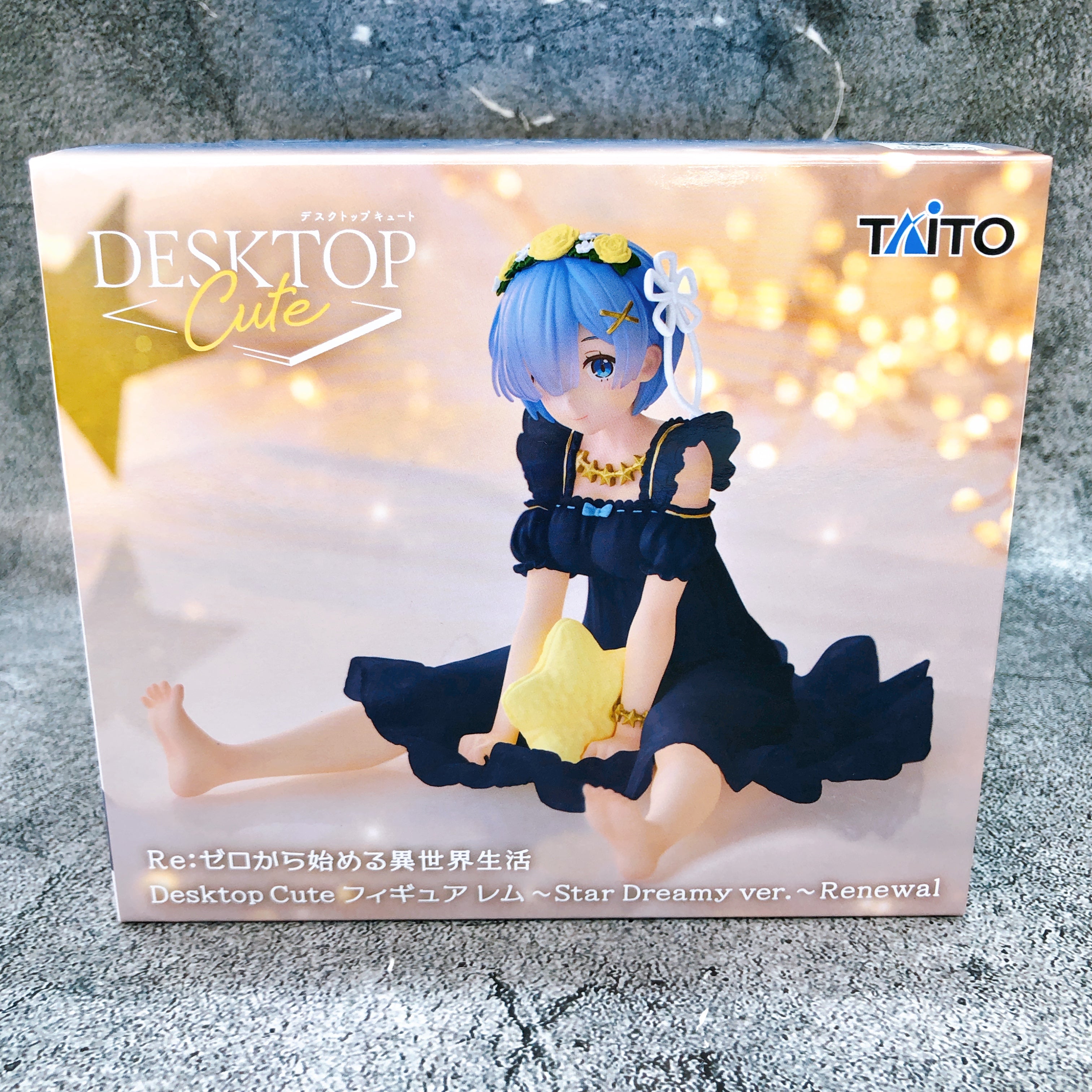 Re:Zero Rem Star Dreamy ver. Renewal Desktop Cute Figure Taito Japan AUTHENTIC