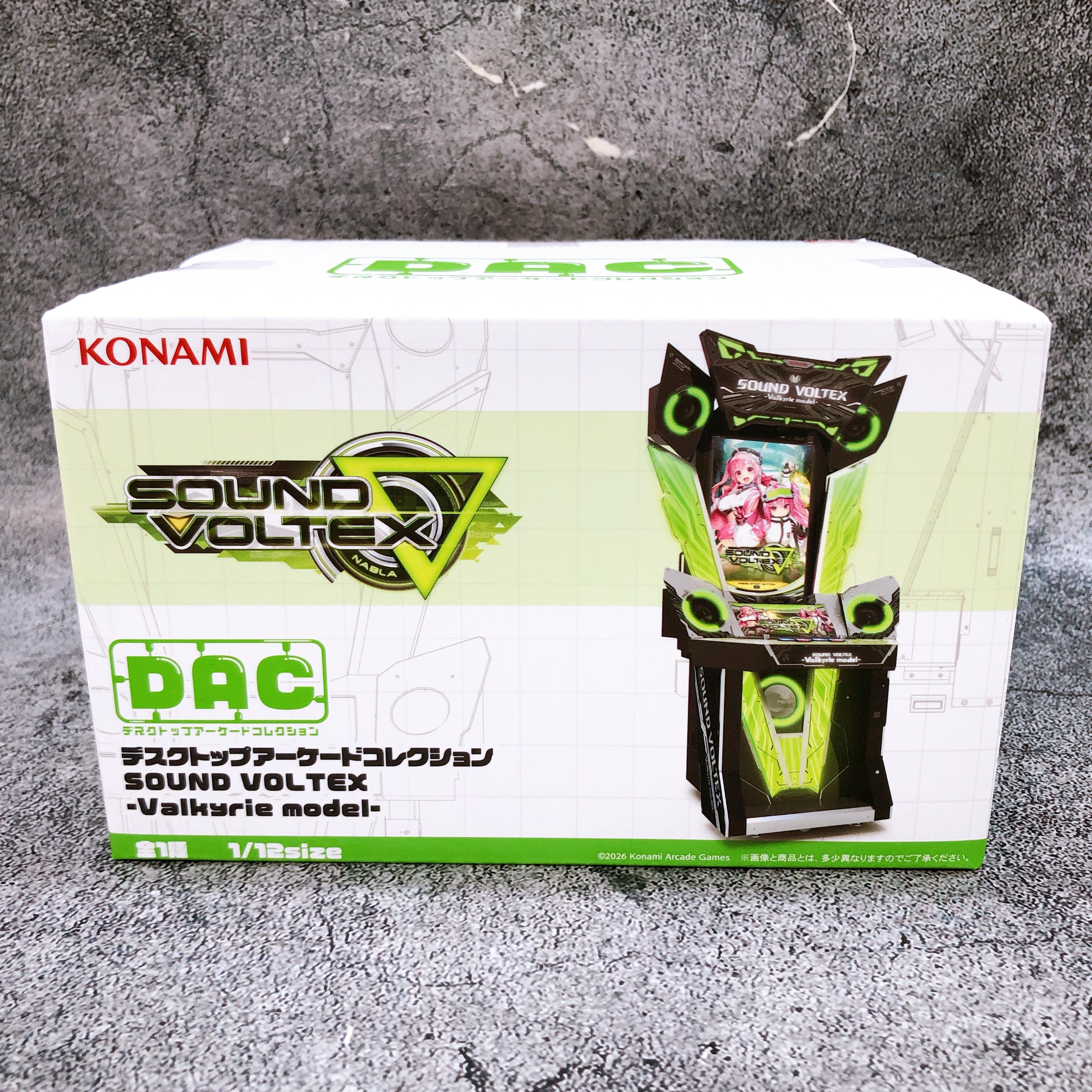 Desktop Arcade Collection SOUND VOLTEX Valkyrie model Konami Japan AUTHENTIC