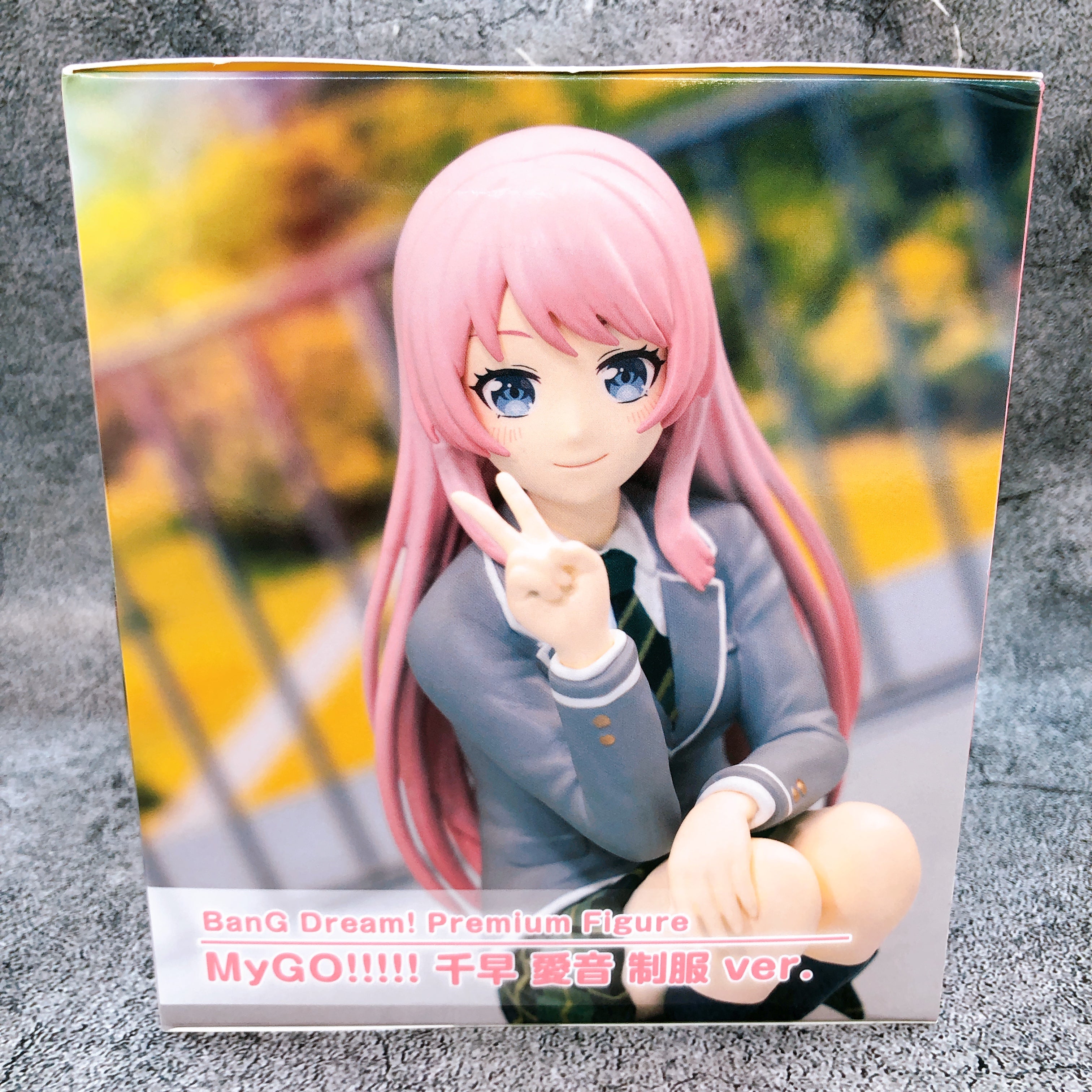 BanG Dream! MyGO!!!!! Chihaya Anon Uniform Ver Premium Figure Bushiroad Creative