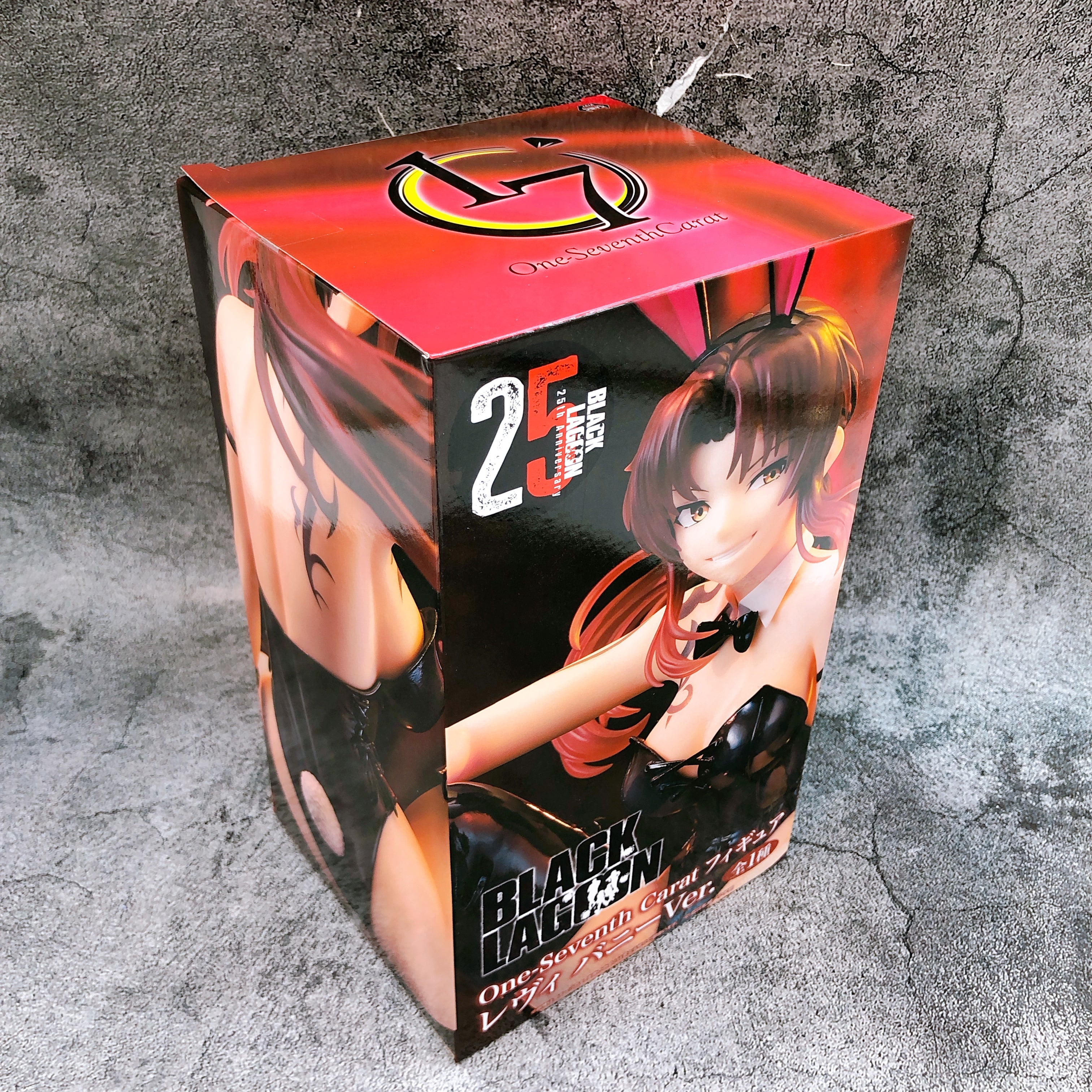 BLACK LAGOON Revy Bunny Ver. One Seventh Carat Figure System Service Japan 15+