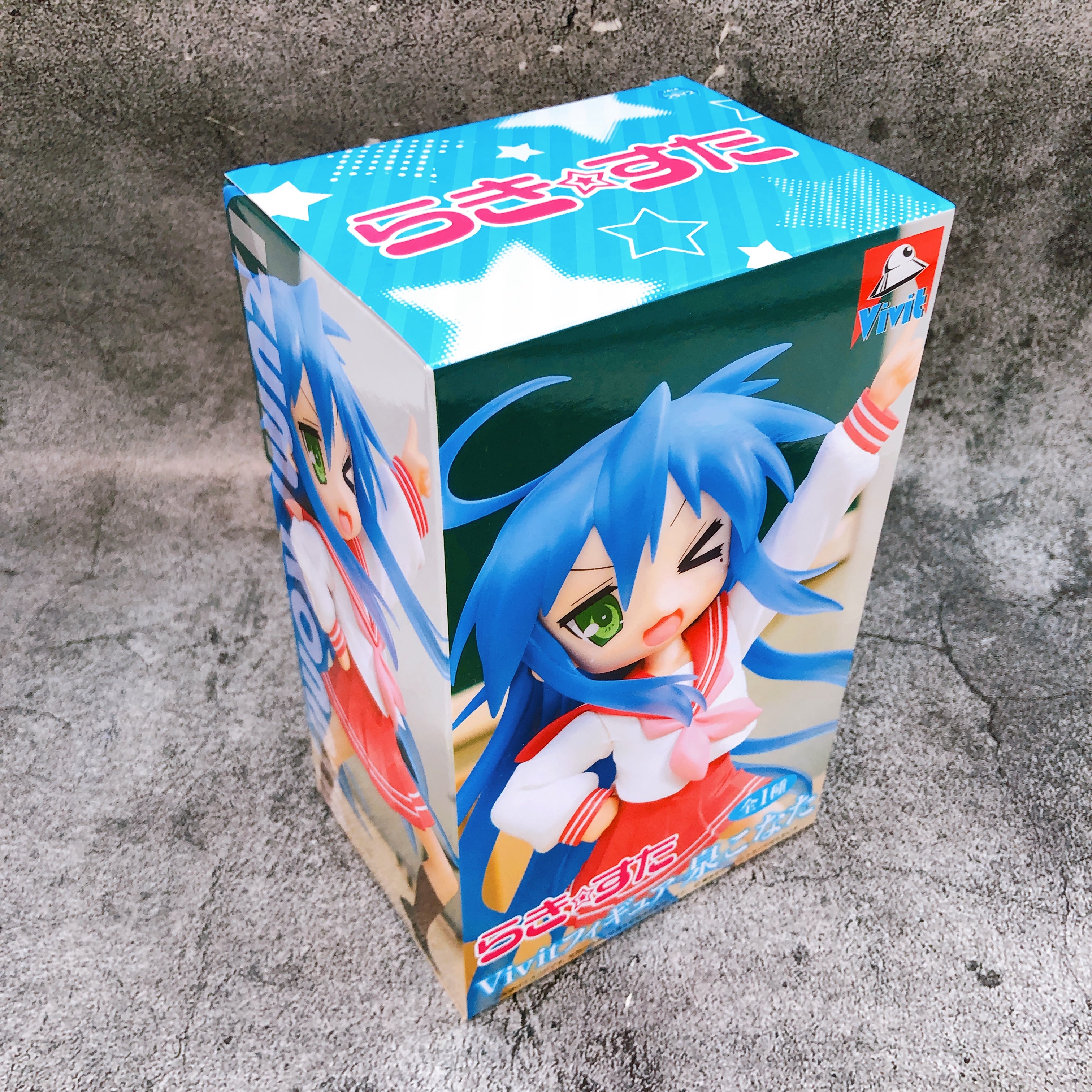 Lucky ☆ Star Konata Izumi VivitFigure System Service Japan AUTHENTIC FASTSHIP