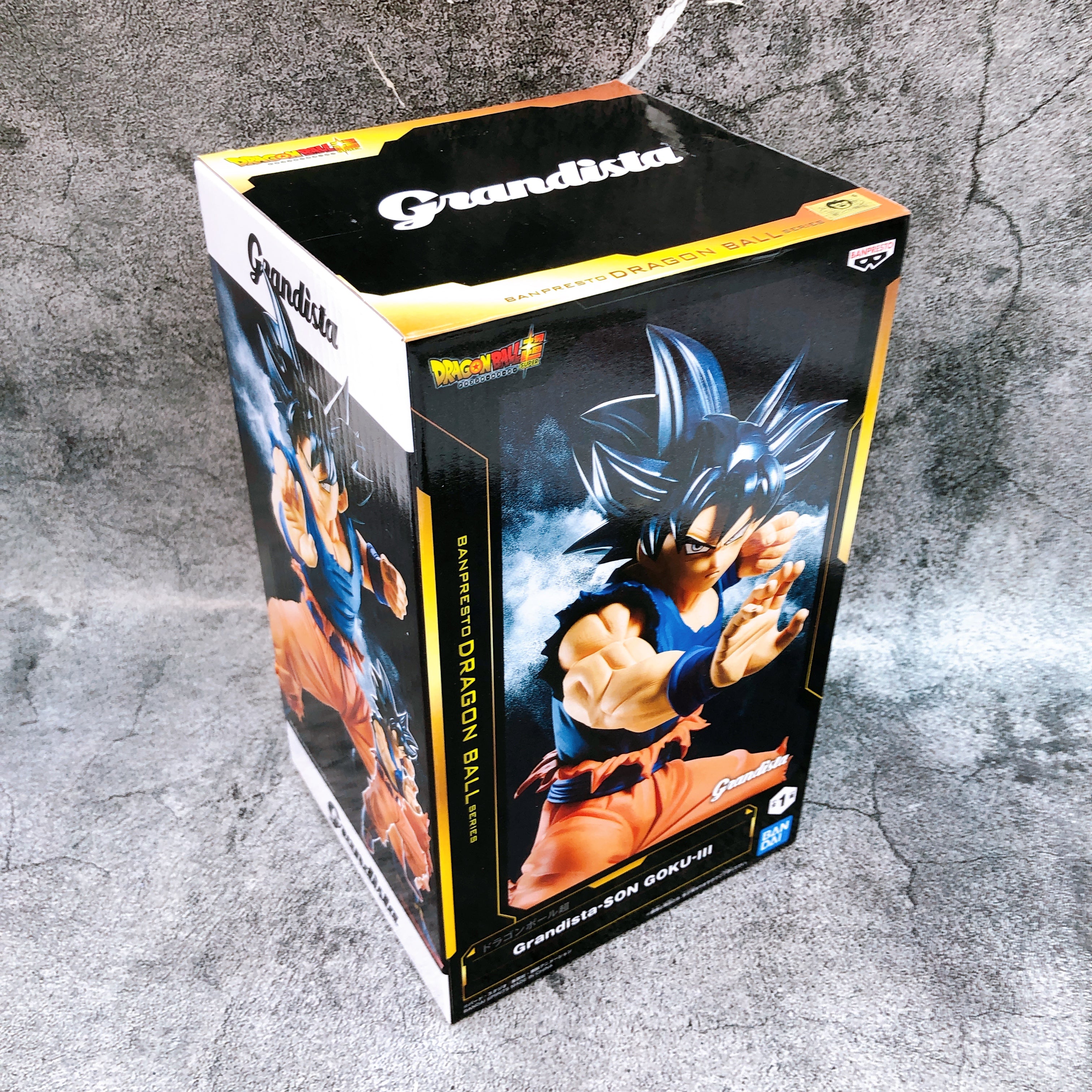 Dragon Ball Super Son Goku III Ultra Instinct Sign Grandista Figure BANPRESTO