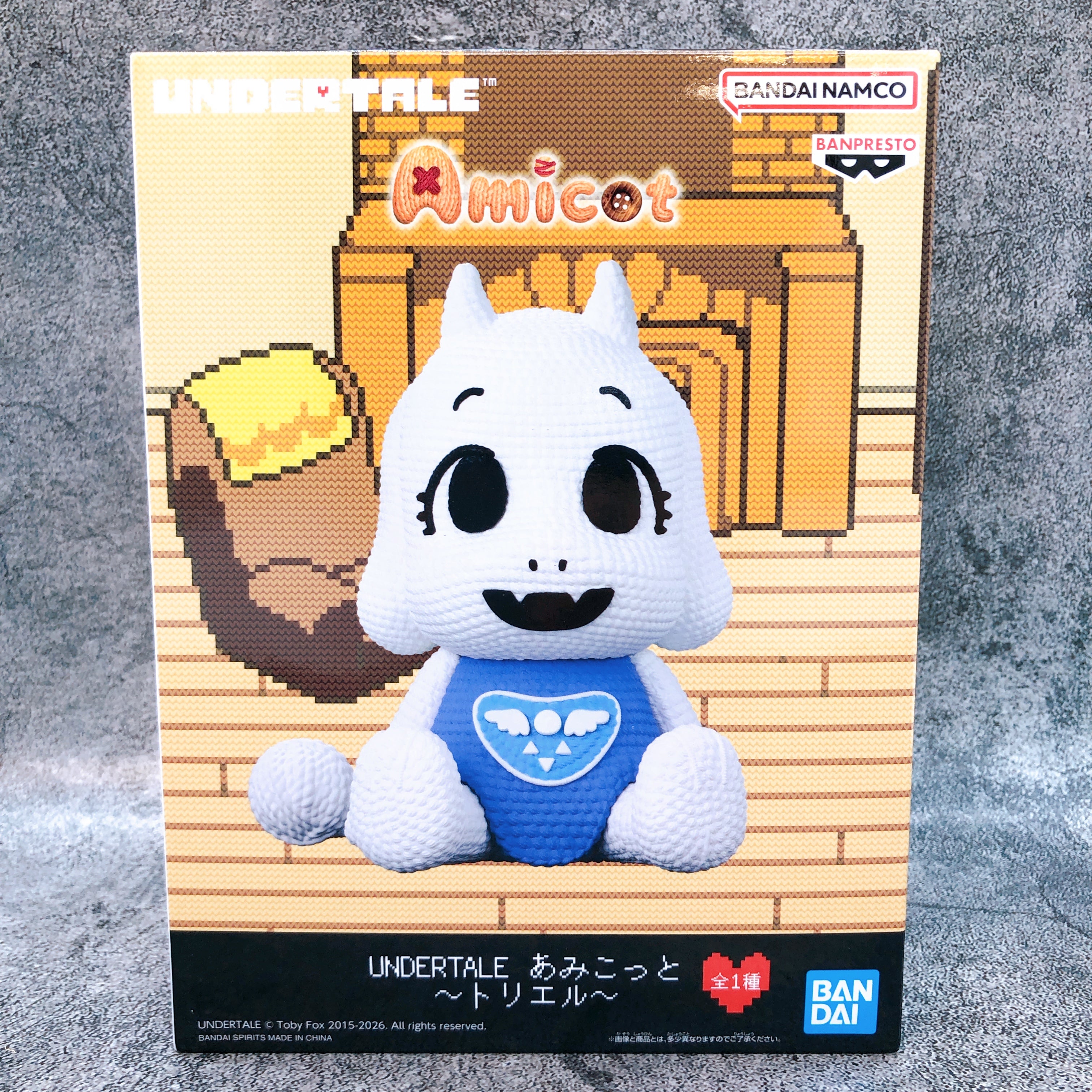 UNDERTALE Toriel Amicot Figure BANPRESTO Japan AUTHENTIC FASTSHIP Sealed 15+