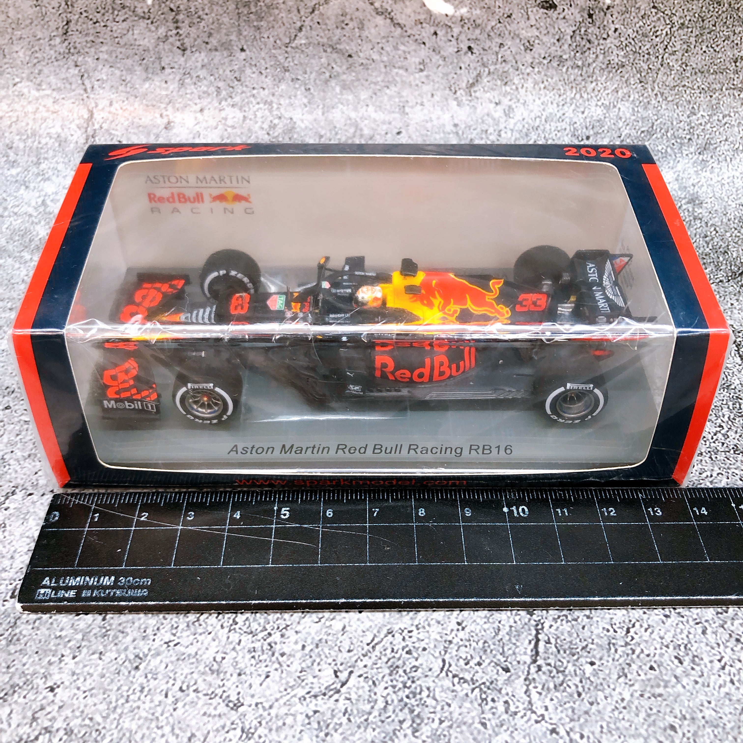 Aston Martin Red Bull Racing RB16 アルボン Spark Aston Martin Red Bull Racing RB16 70th Anniversary GP 2020 1/43