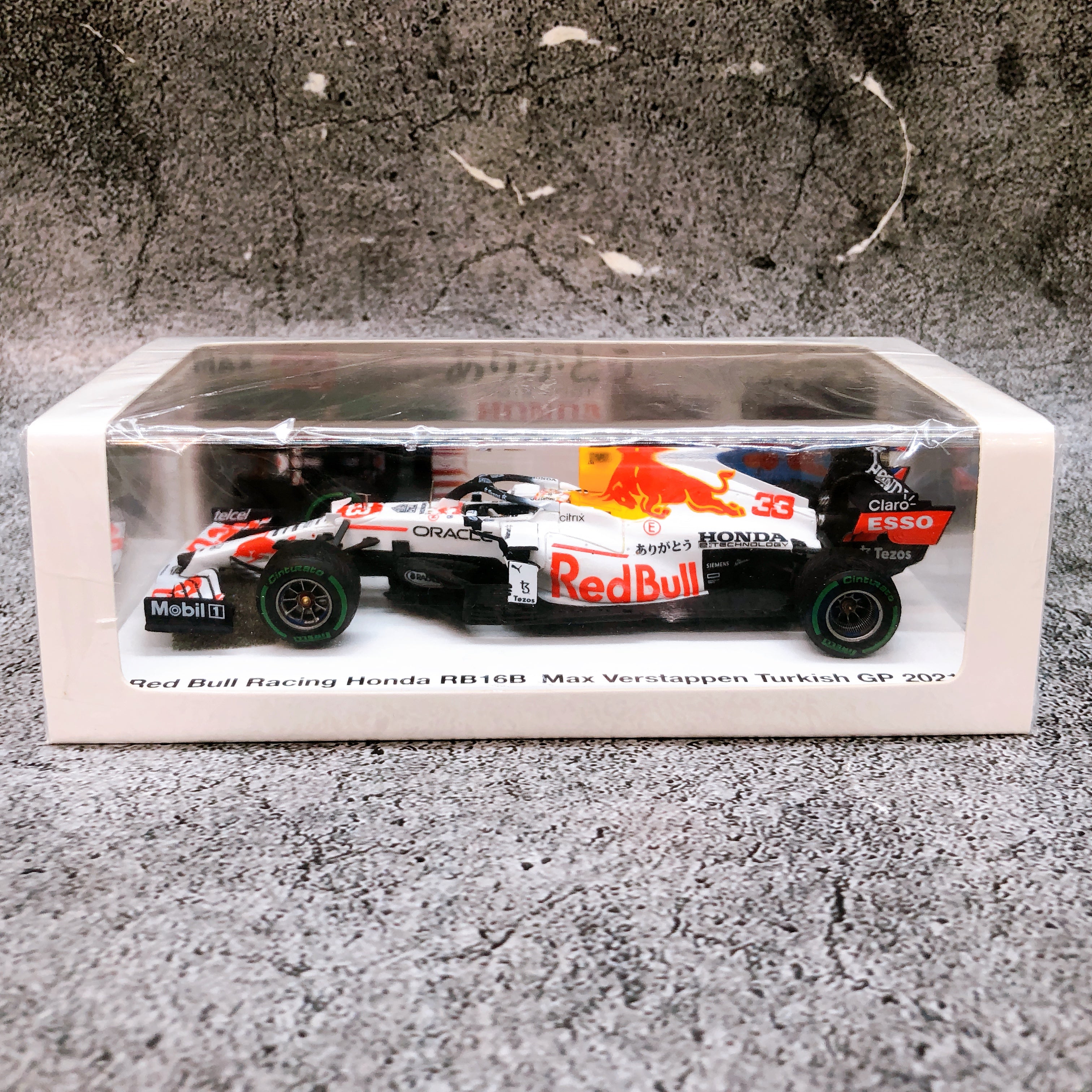 Spark Red Bull Racing Honda RB16B 2nd Turkish GP 2021 1/43 Scale Model