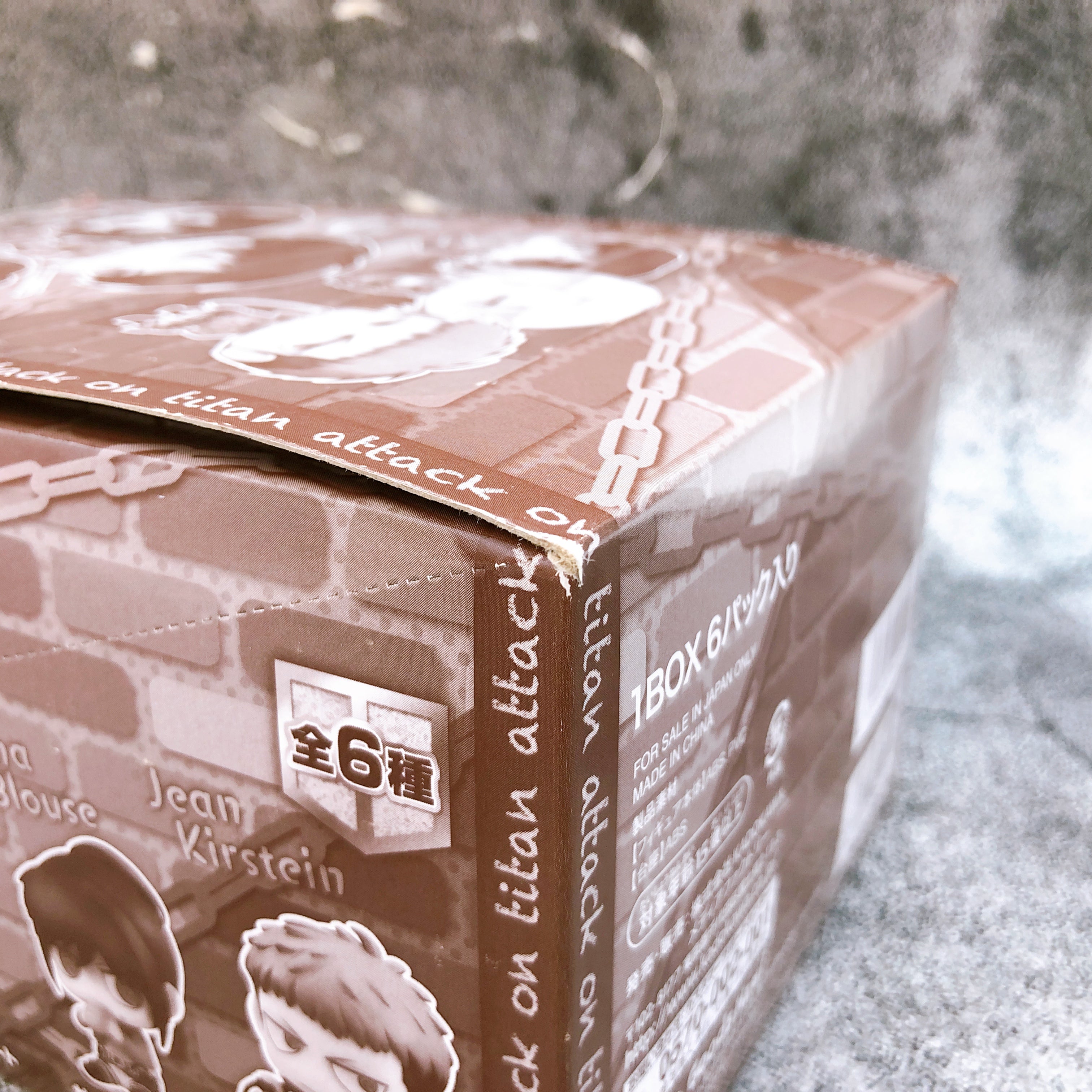 Attack on Titan Collection Figure Set of all 6 types KADOKAWA/MEDIA FACTORY 15+