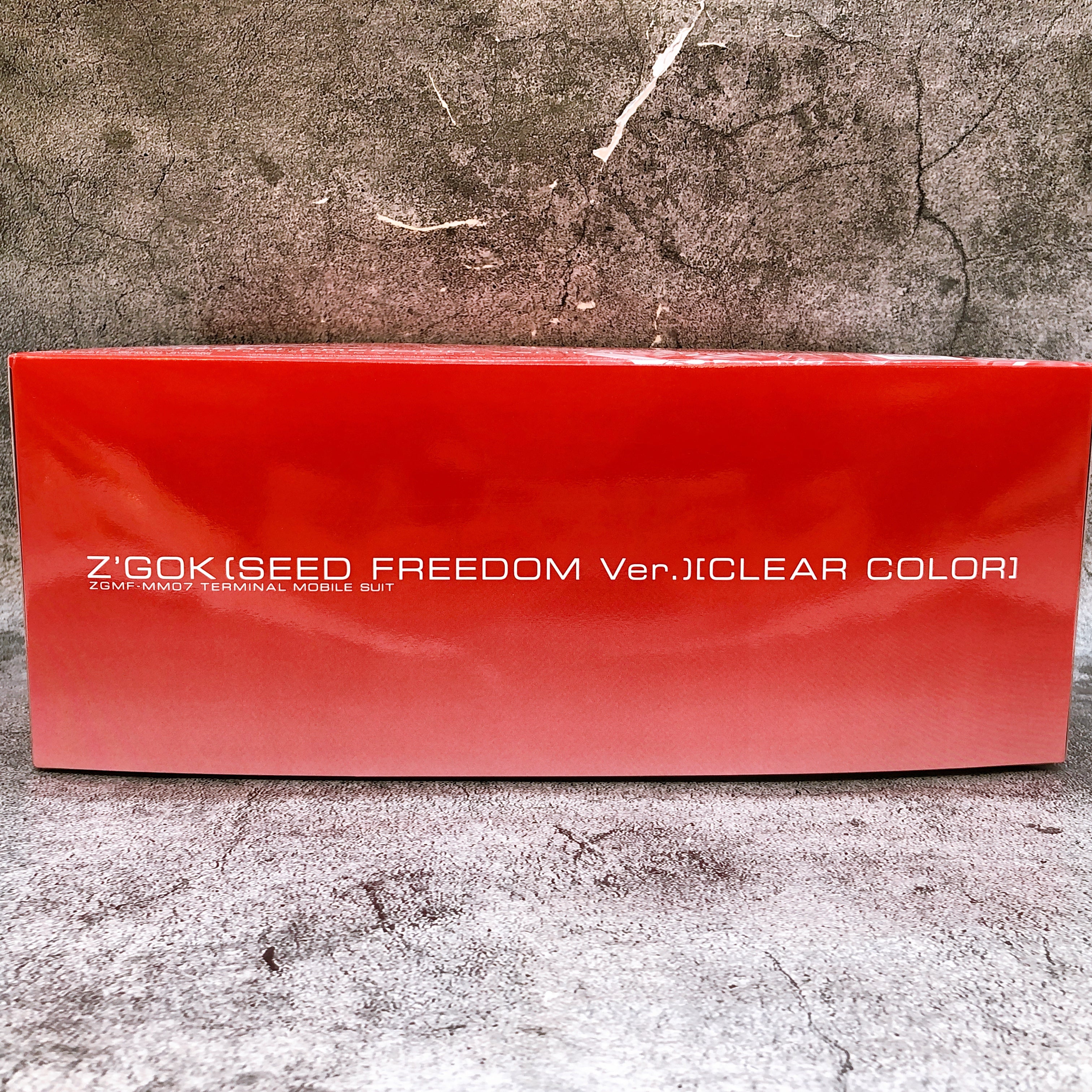 HG 1/144 Z'Gok SEED FREEDOM Ver Clear Color Limited Model Kit 15+ Bandai Japan
