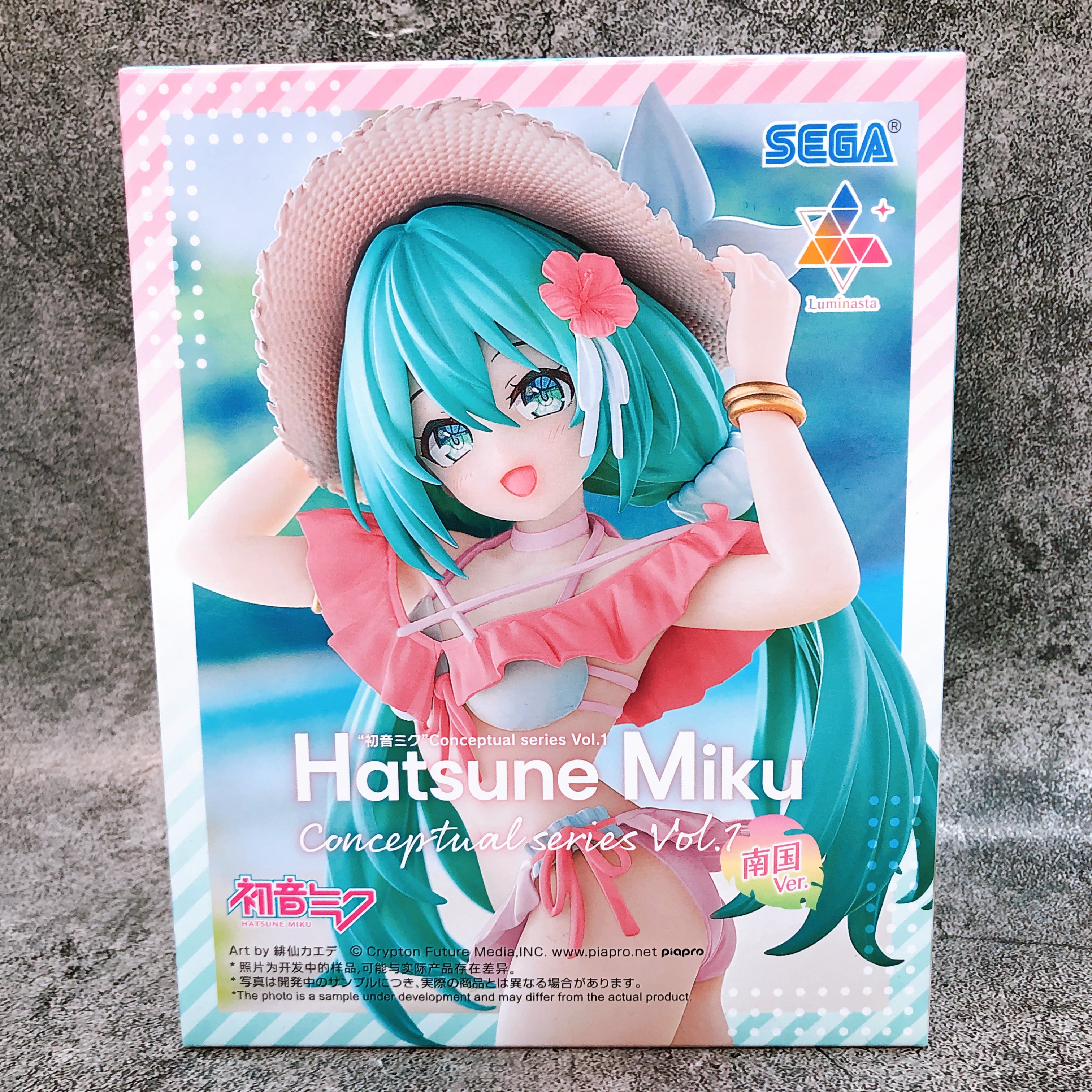 Hatsune Miku Conceptual series Vol.1 Tropical Ver. Figure Luminasta SEGA Japan