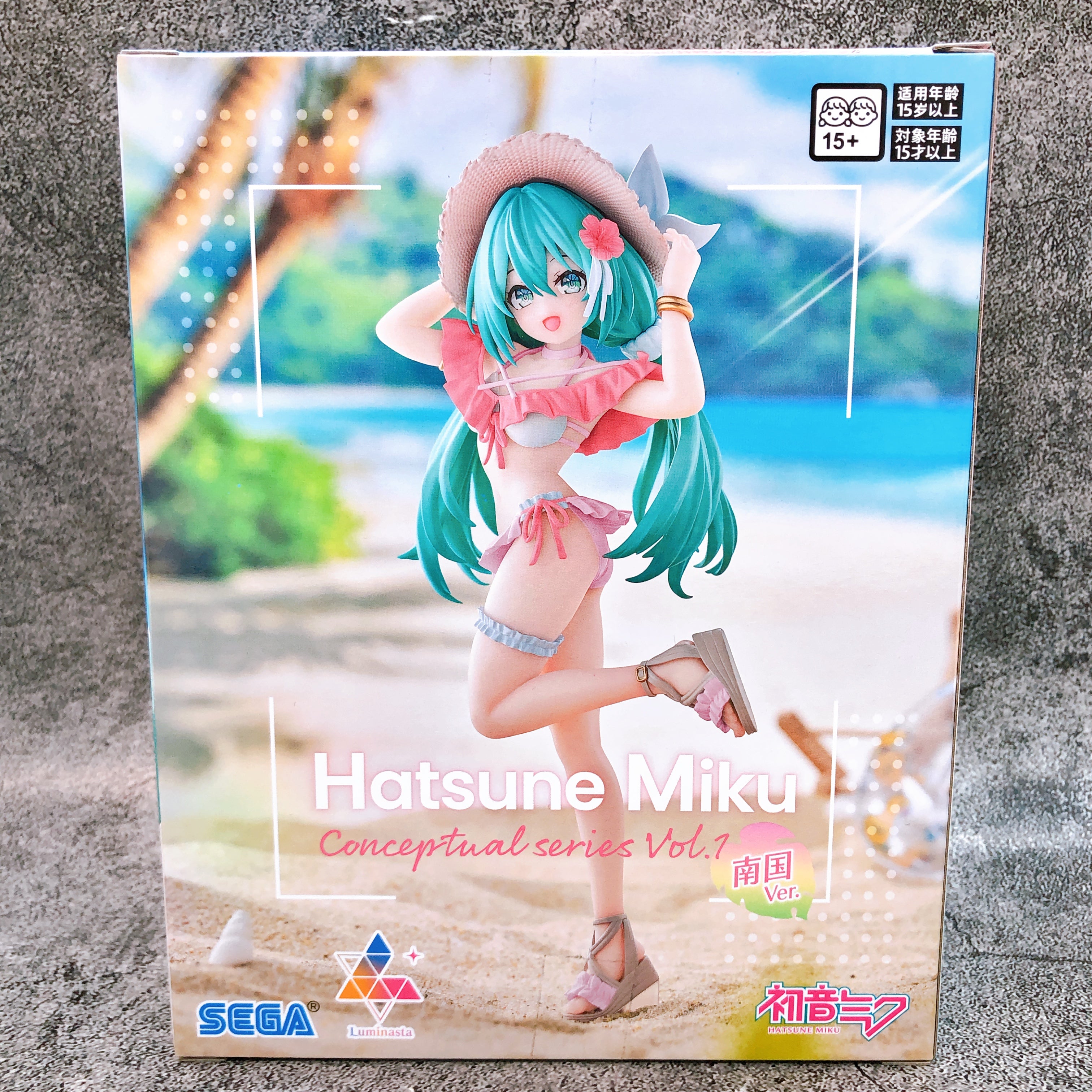 Hatsune Miku Conceptual series Vol.1 Tropical Ver. Figure Luminasta SEGA Japan