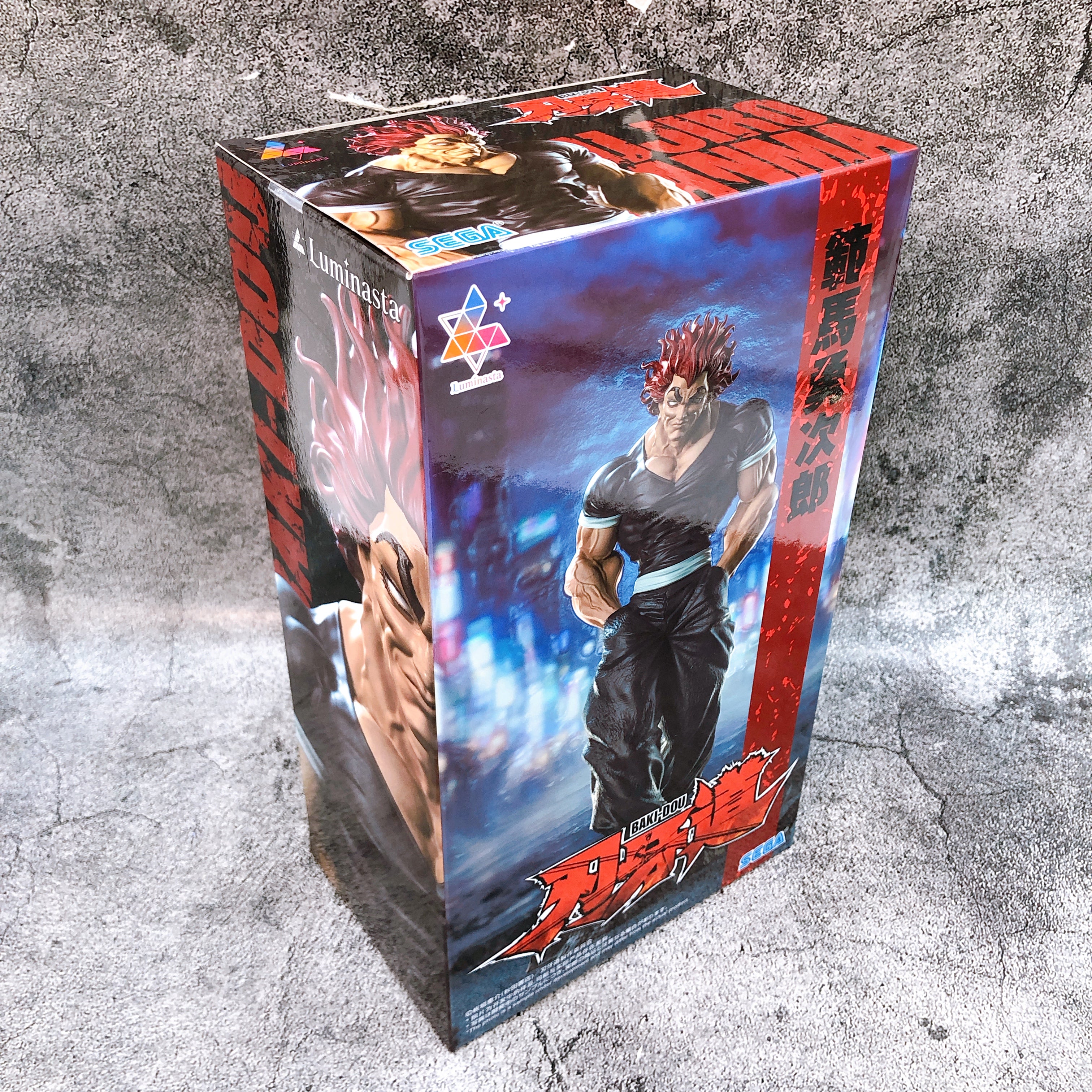 Baki-Dou Yujiro Hanma Luminasta Figure SEGA Japan AUTHENTIC FASTSHIP Sealed