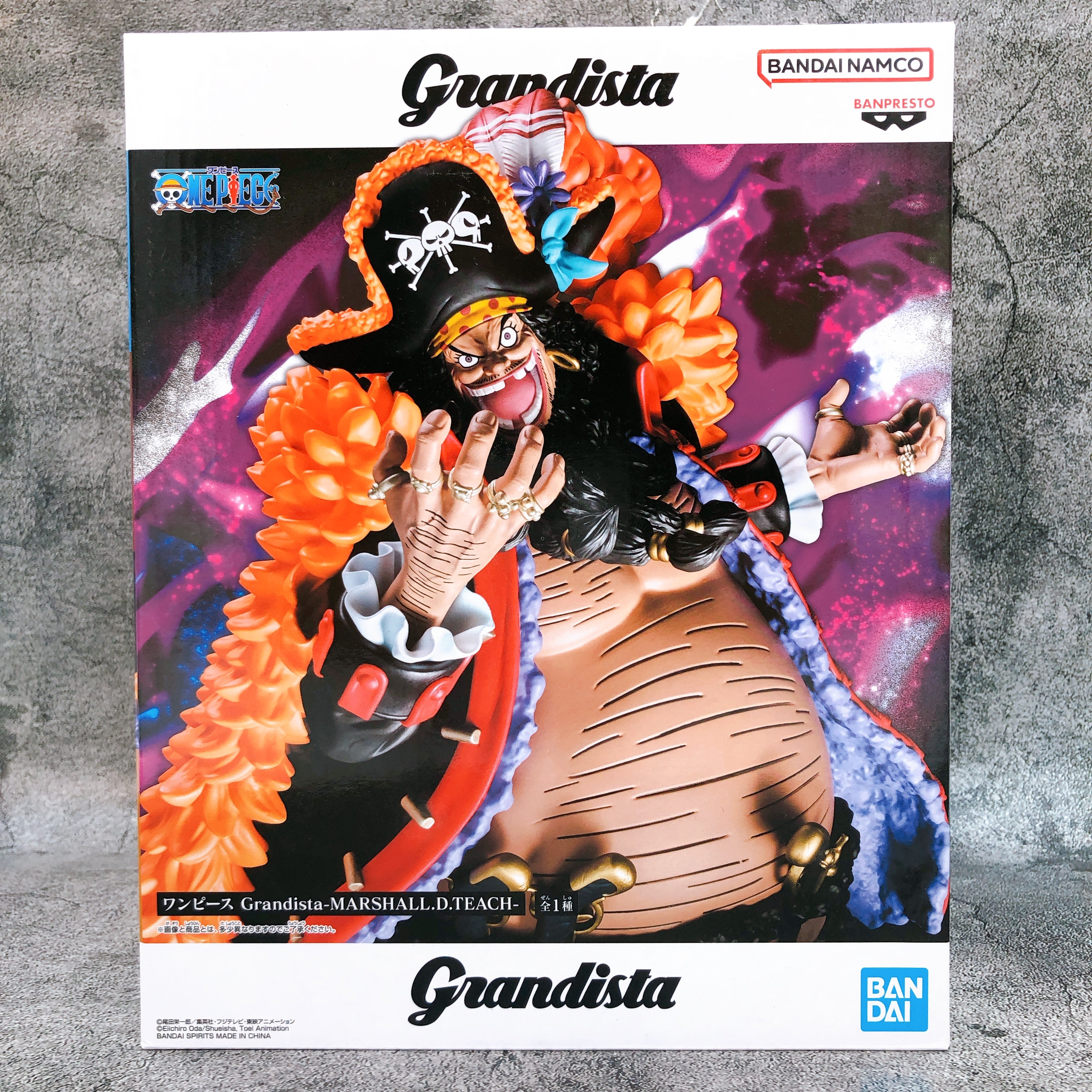 One Piece Marshall D. Teach Grandista Figure BANPRESTO Japan AUTHENTIC FASTSHIP
