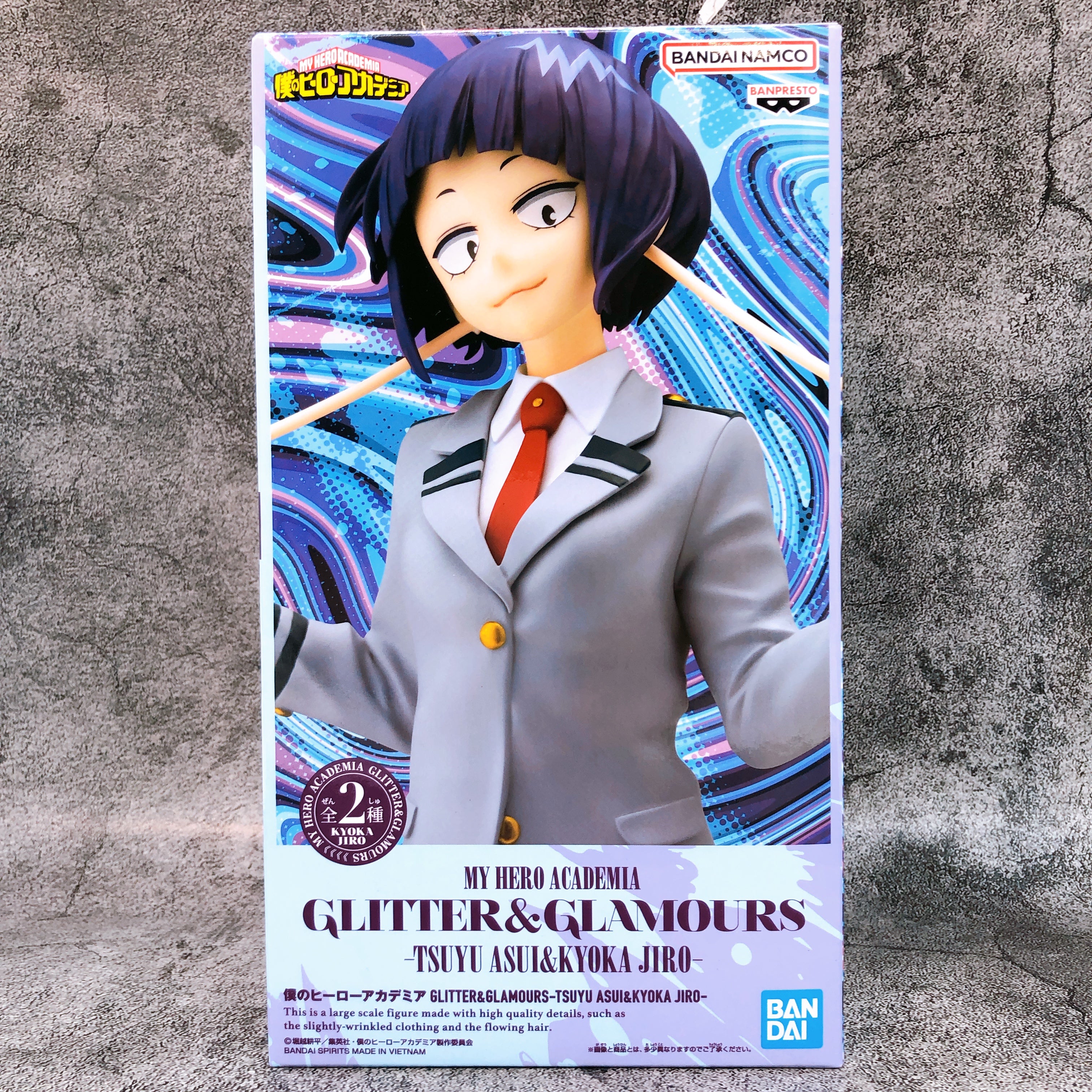 My Hero Academia Kyoka Jiro GLITTER & GLAMOURS Figure BANPRESTO Japan AUTHENTIC