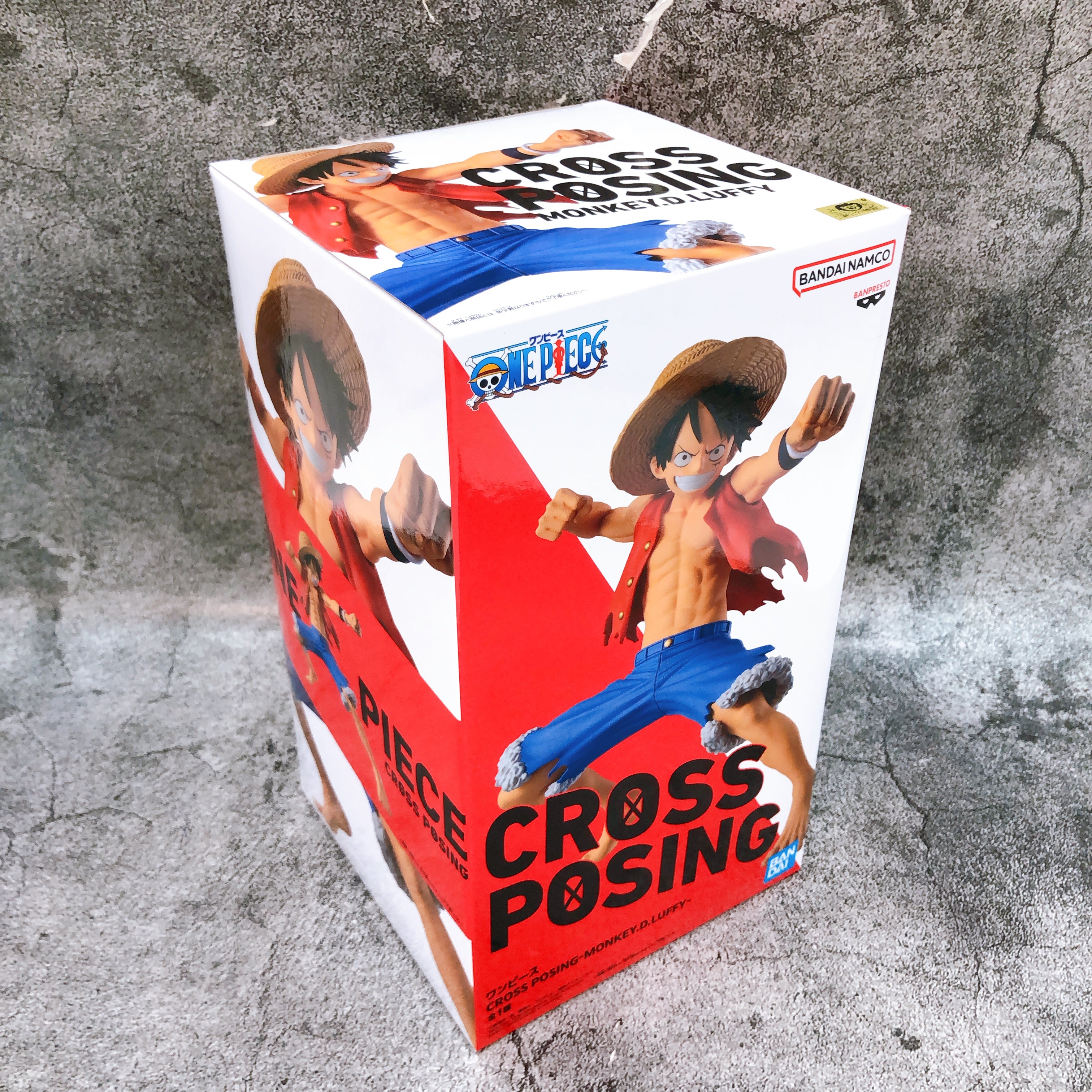 One Piece Monkey D. Luffy CROSS POSING Figure BANPRESTO Japan AUTHENTIC FASTSHIP