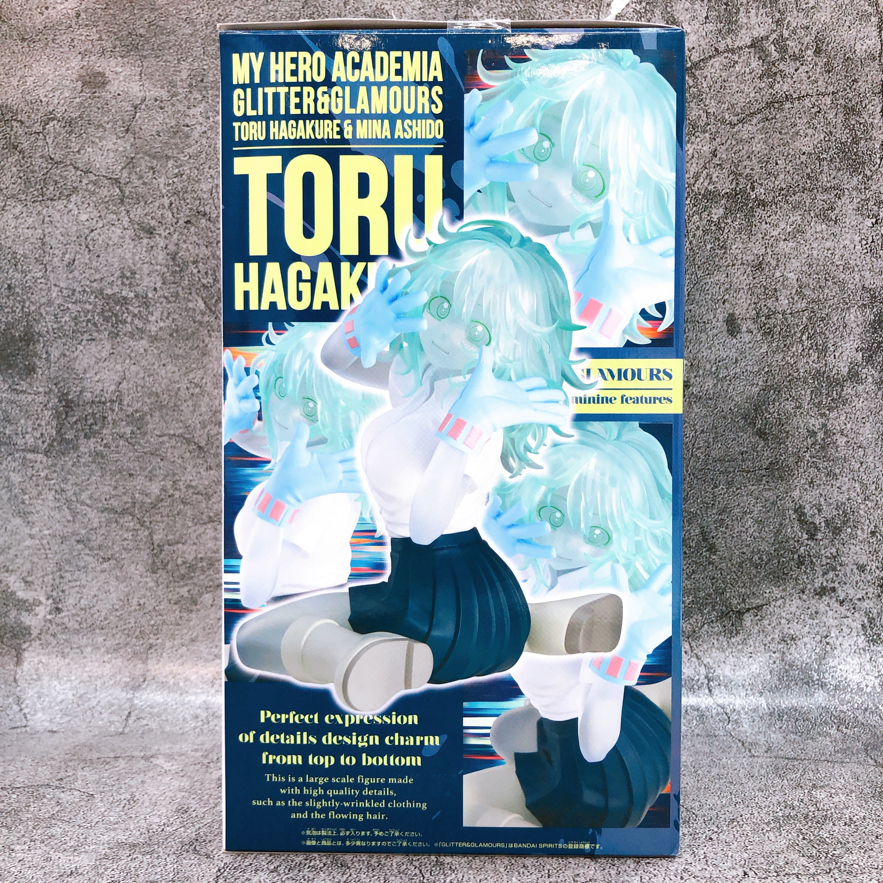 My Hero Academia Toru Hagakure Clear Color Ver. GLITTER & GLAMOURS Figure 15+