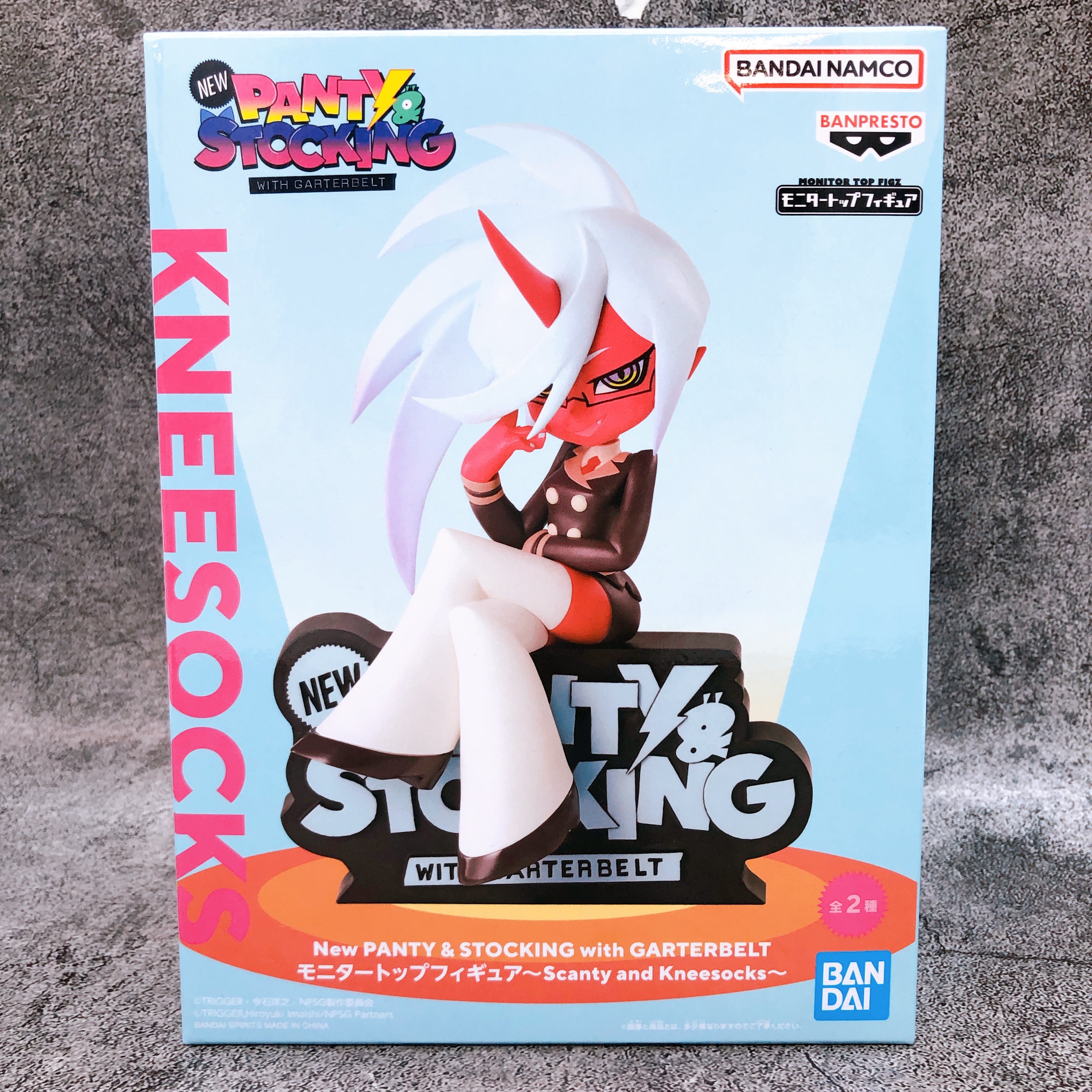 New PANTY ＆ STOCKING with GARTERBELT Kneesocks Monitor Top Figure BANPRESTO 15+