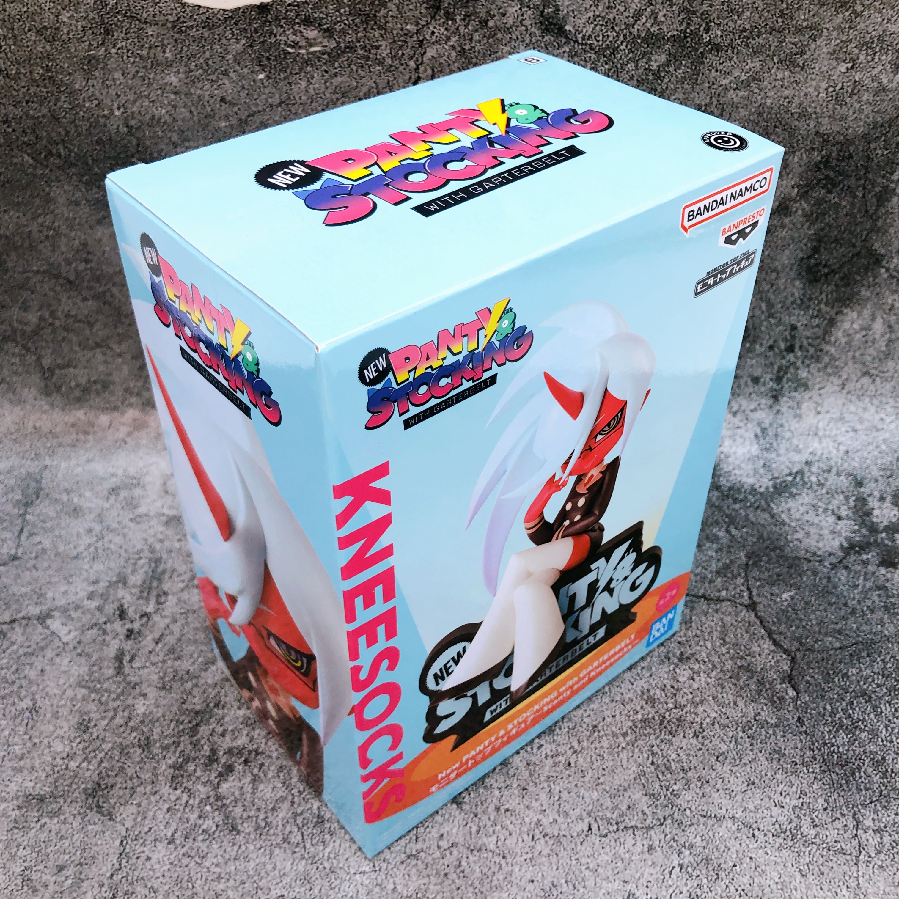 New PANTY ＆ STOCKING with GARTERBELT Kneesocks Monitor Top Figure BANPRESTO 15+