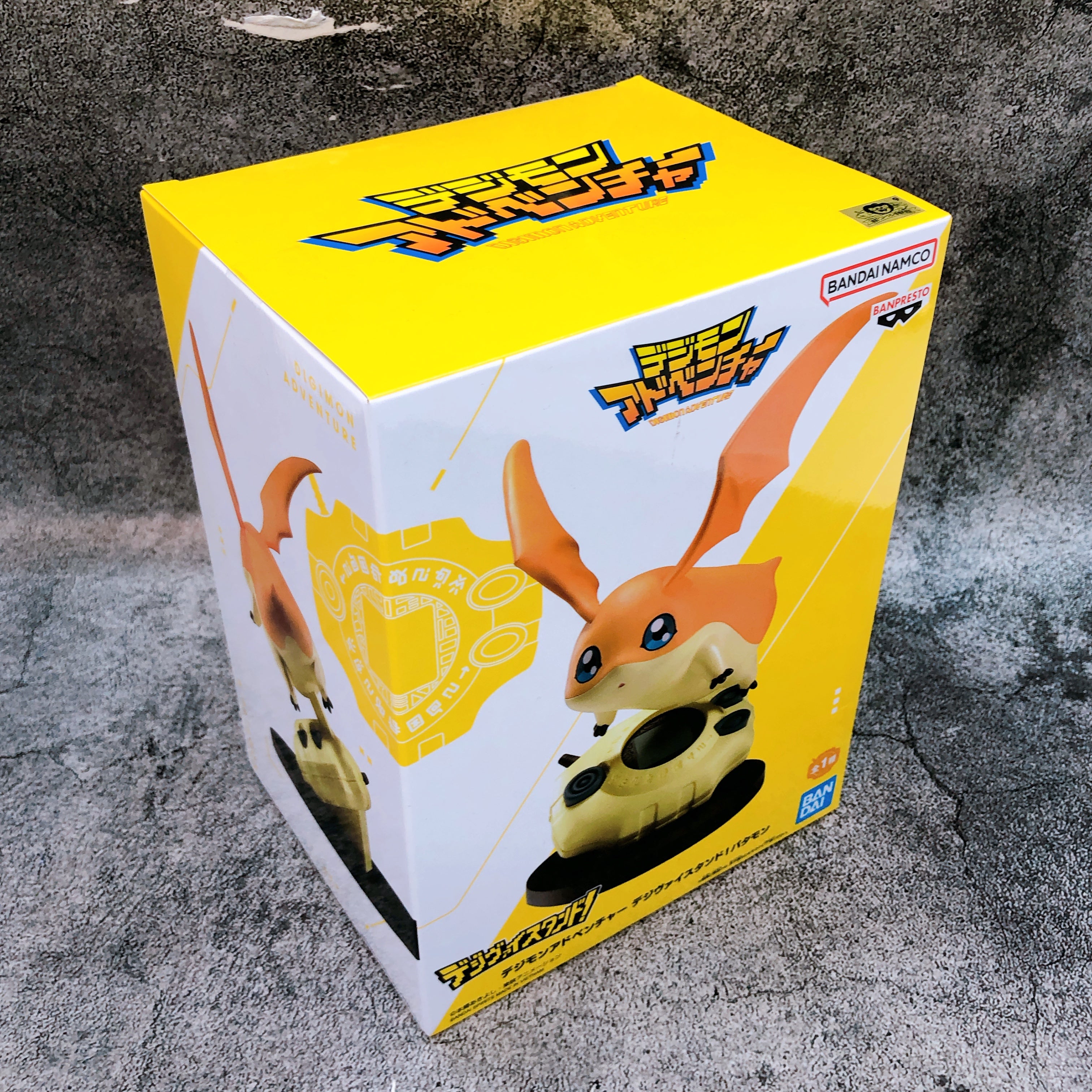 Digimon Adventure Patamon Digivice Stand Figure BANPRESTO Japan Sealed AUTHENTIC