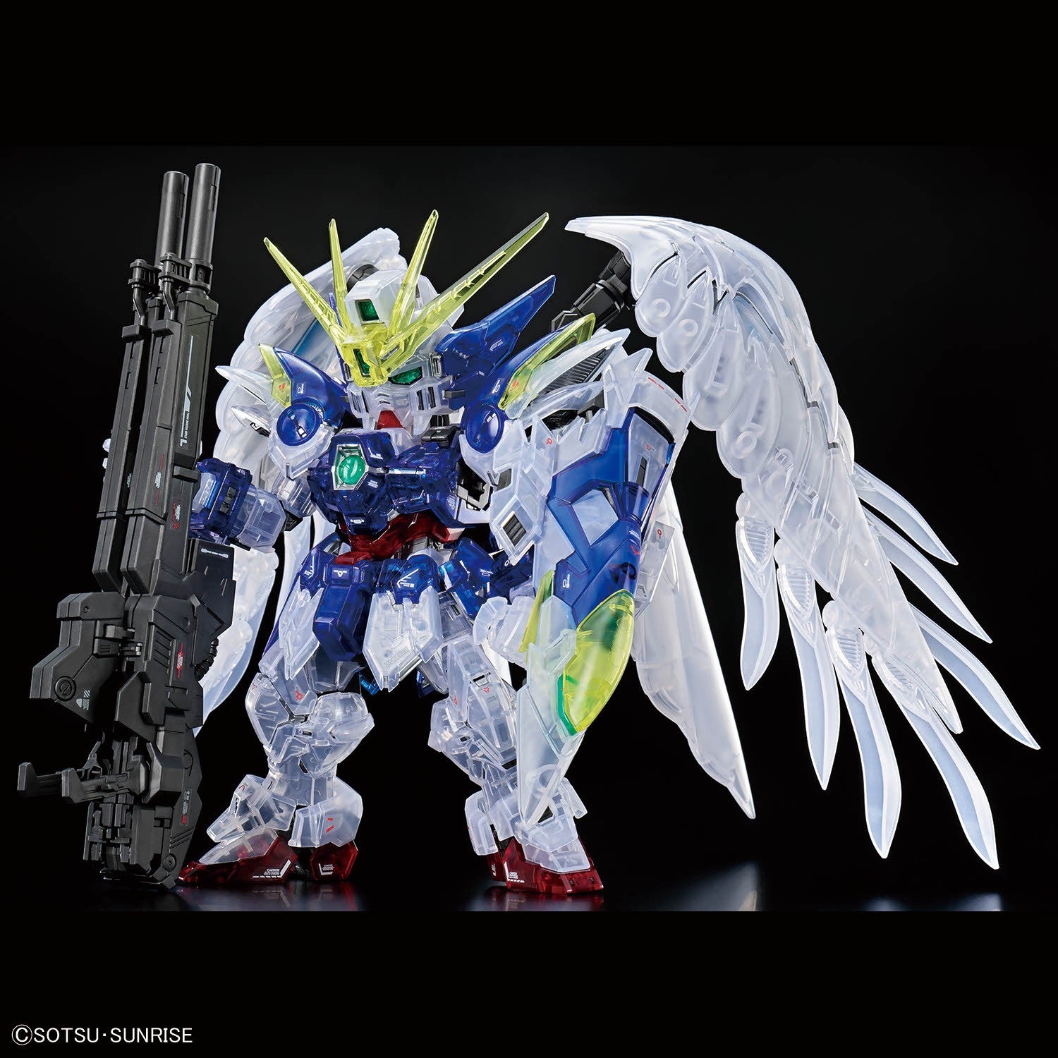 MGSD Wing Gundam Zero EW Clear Color Gundam Base Limited Kit 15+ Bandai Japan