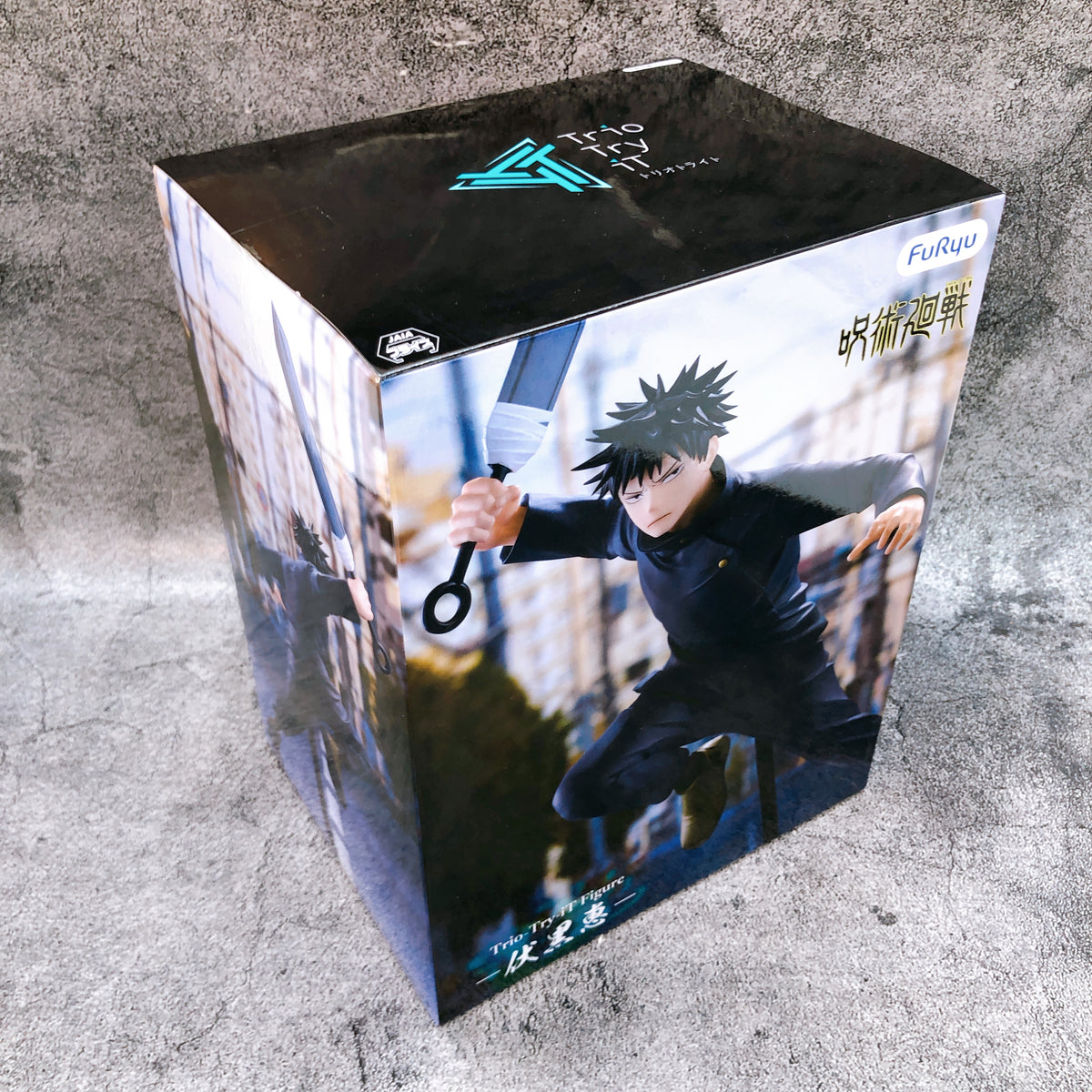 Jujutsu Kaisen Megumi Fushiguro Trio-Try-iT Figure FuRyu Japan AUTHENTIC 15+
